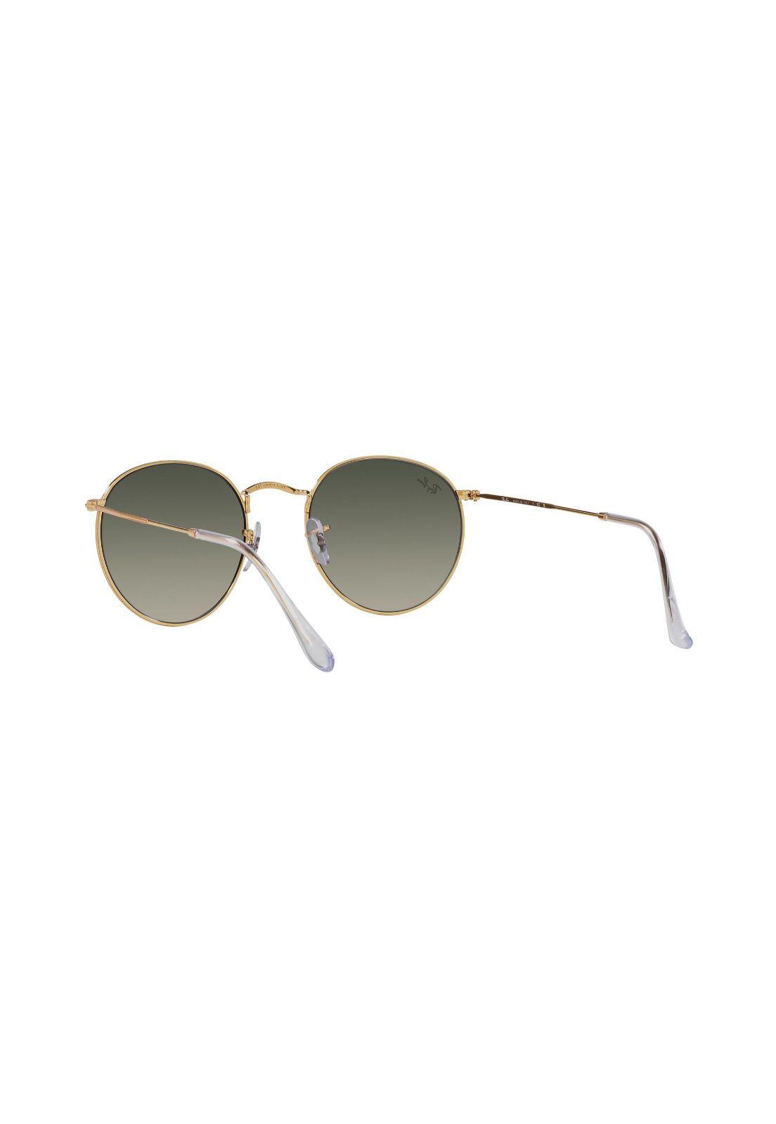 Lentes de Sol Round Metal Gold Ray-Ban RB344700171-5