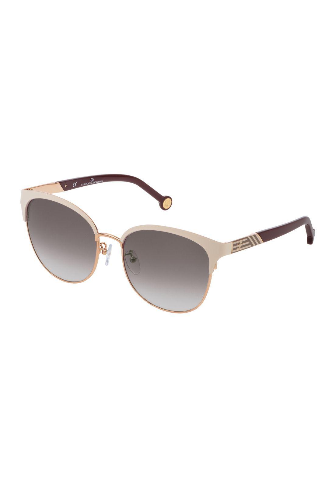 Lentes de Sol Marron SHE119 Carolina Herrera-0