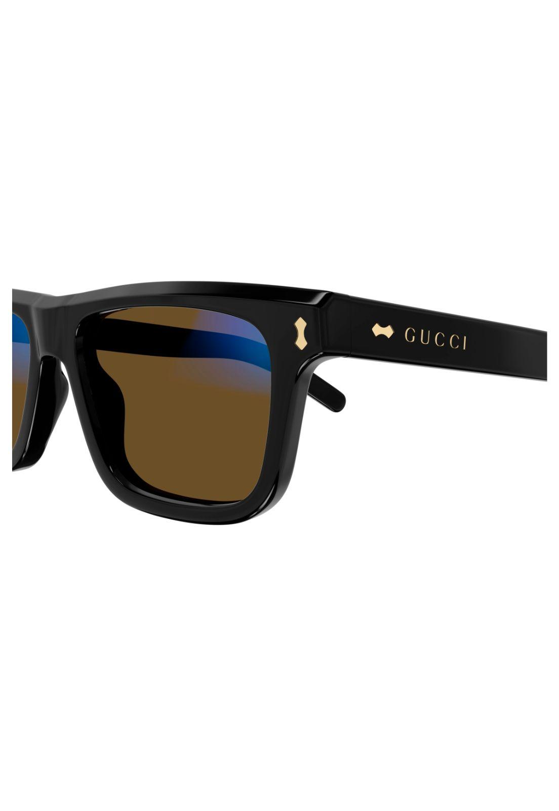 Lentes de Sol Negro Fotocromáticos a Café Gucci GG1525S001-3