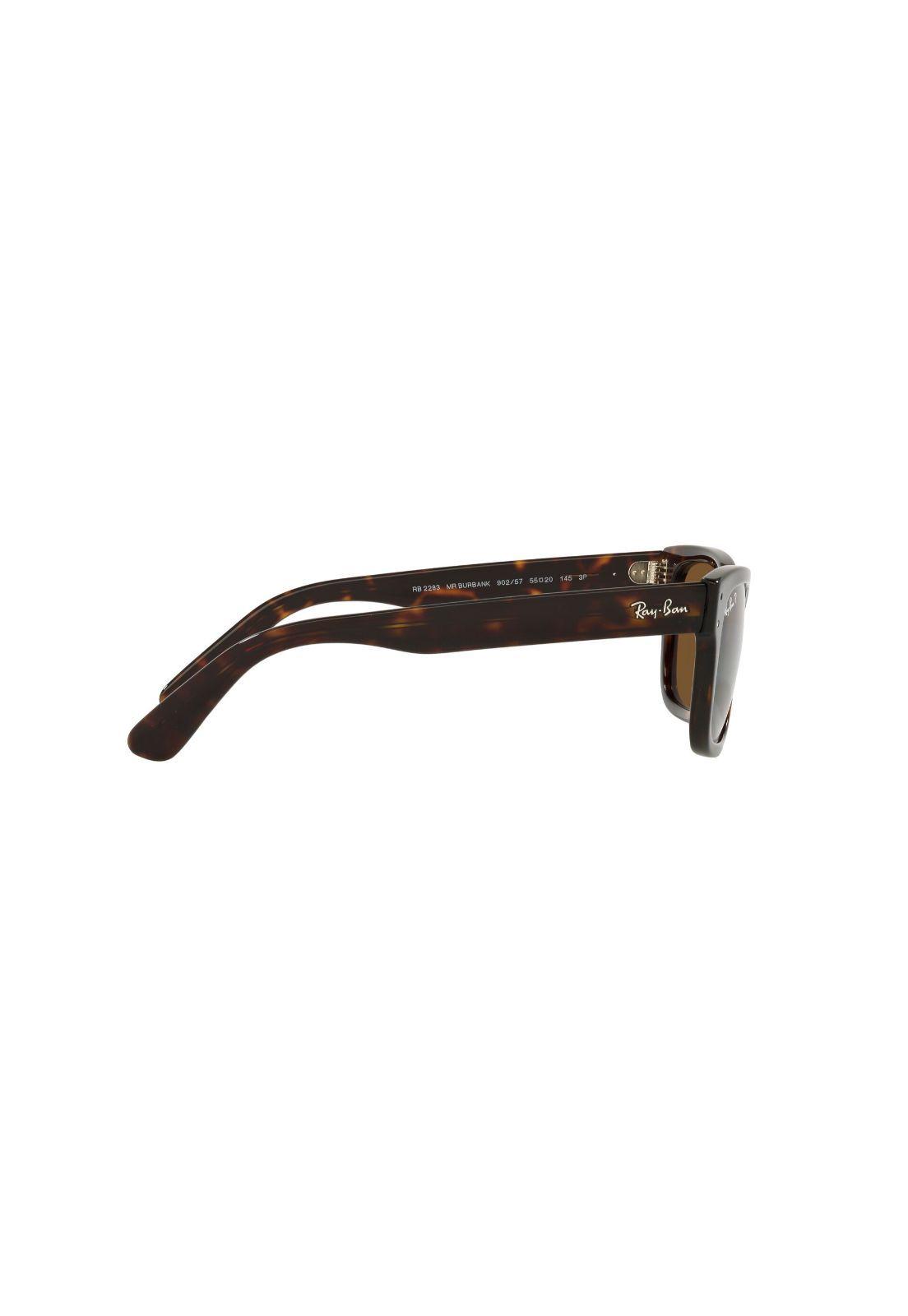 Lentes de Sol Mr Burbank Havana Polarizados Ray-Ban RB2283-9