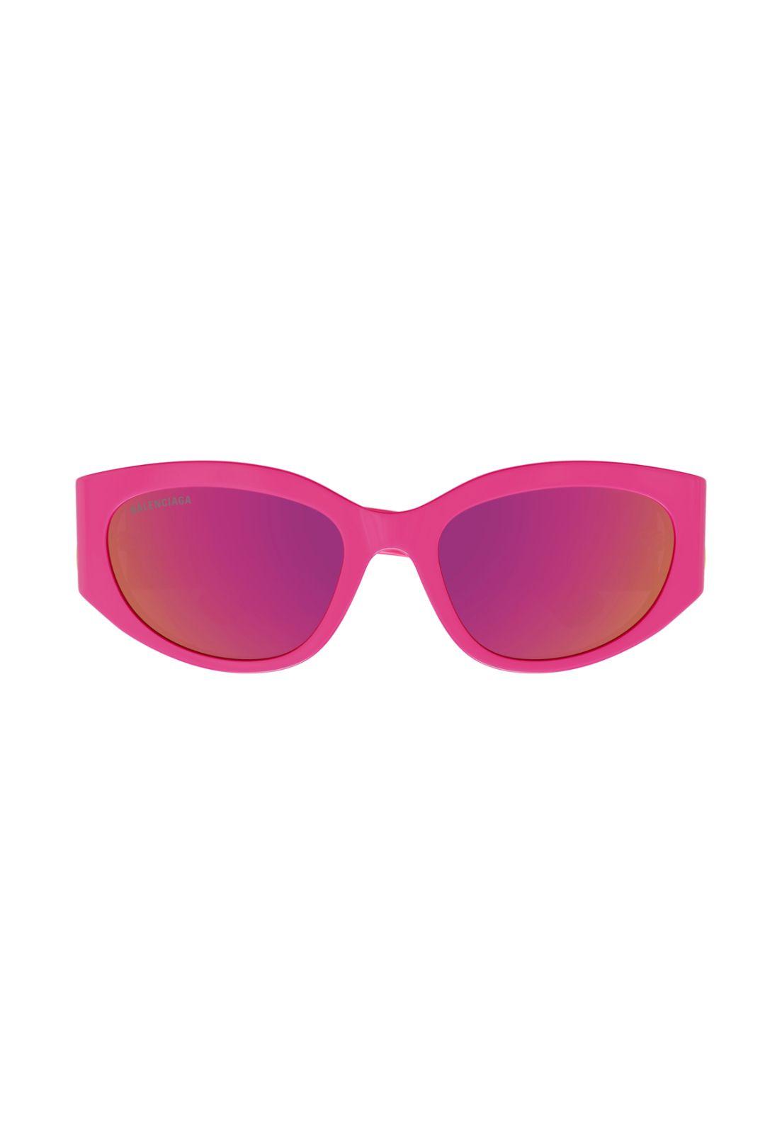 Lentes de Sol Rosado Espejados Balenciaga BB0324SK010-1