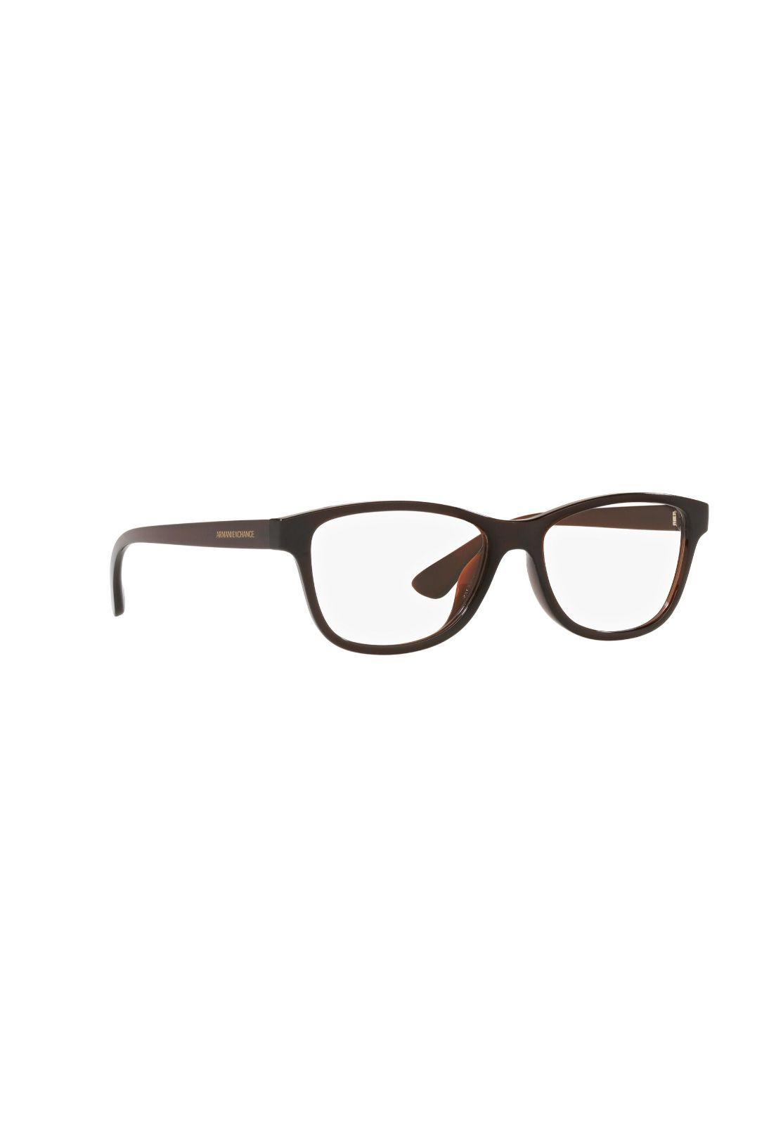 Lentes Opticos Translucent Brown Exchange Armani AX3082-11