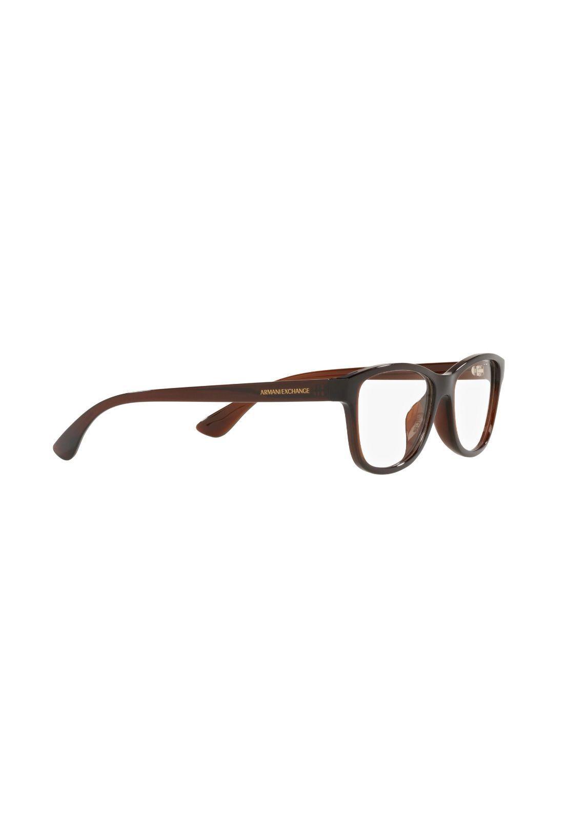 Lentes Opticos Translucent Brown Exchange Armani AX3082-10
