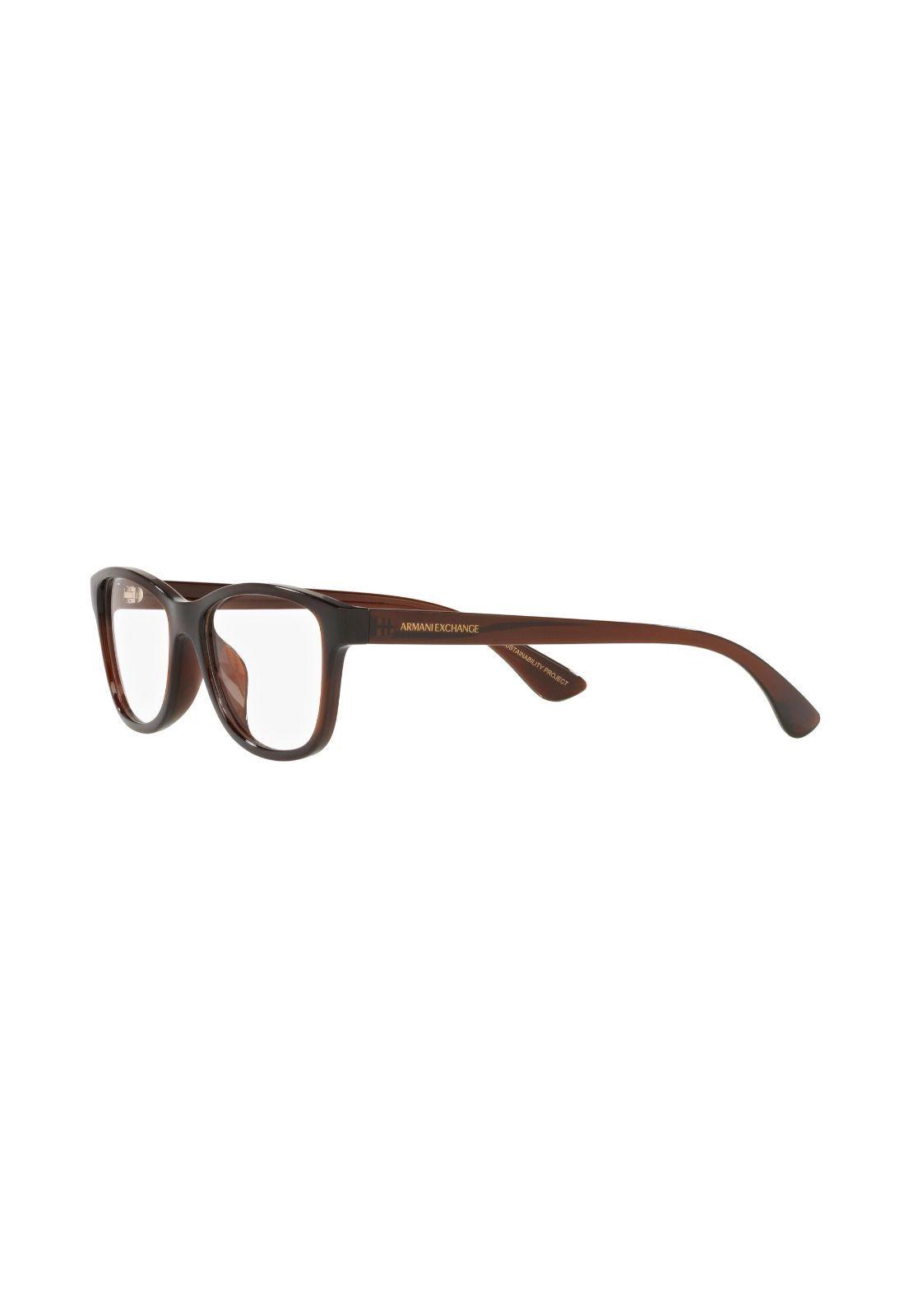 Lentes Opticos Translucent Brown Exchange Armani AX3082-2