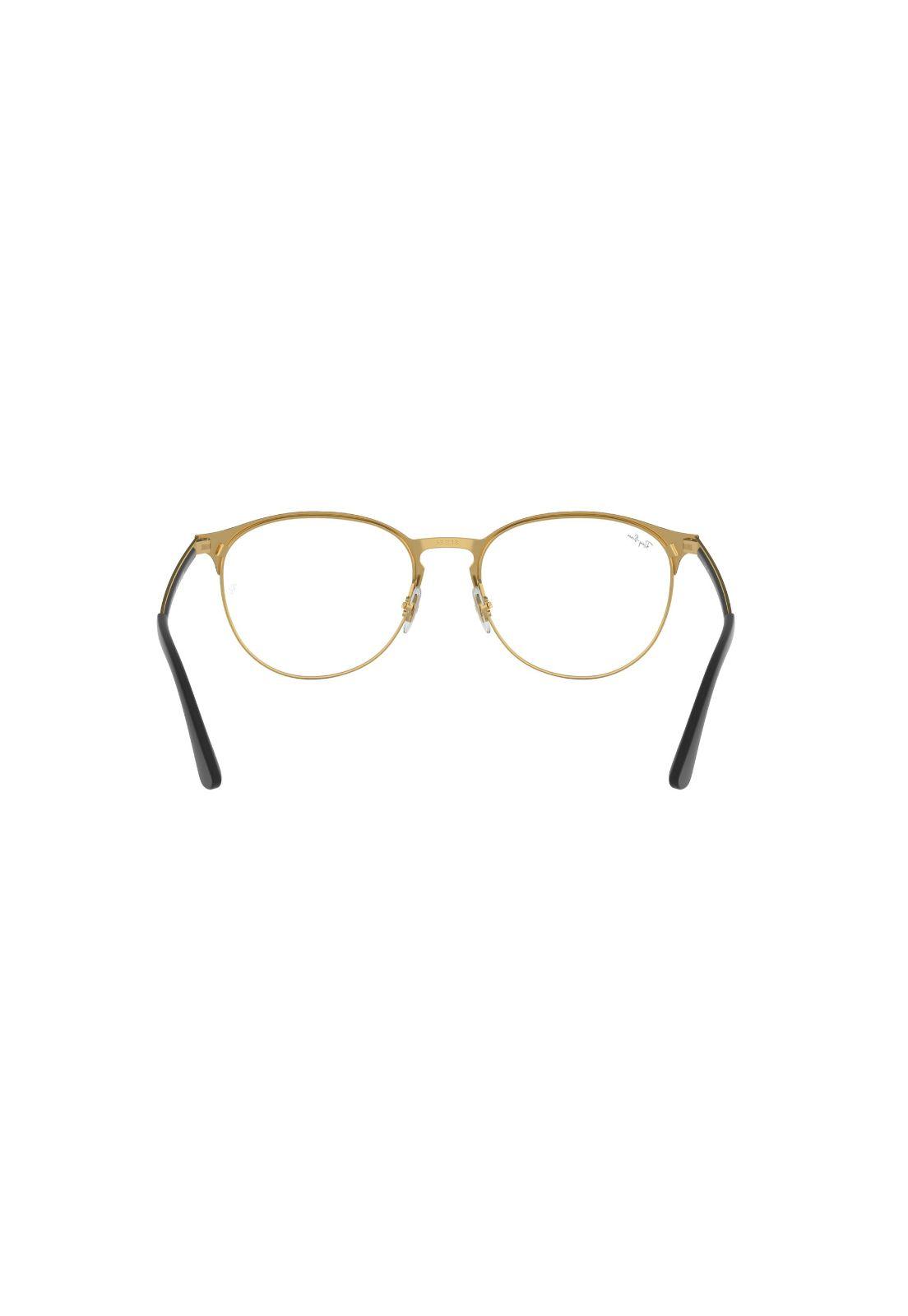 Lentes Ópticos Negro sobre Dorado Ray-Ban RX63752890-3