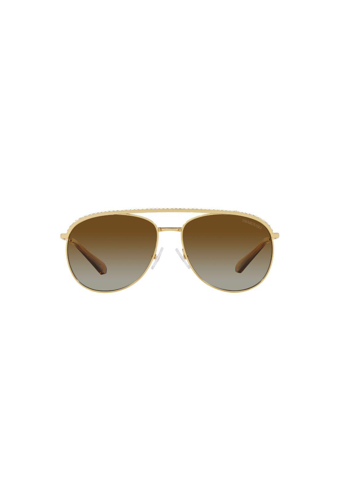 Lentes de Sol Gold Polarizados Swarovski SK70054004T5-1