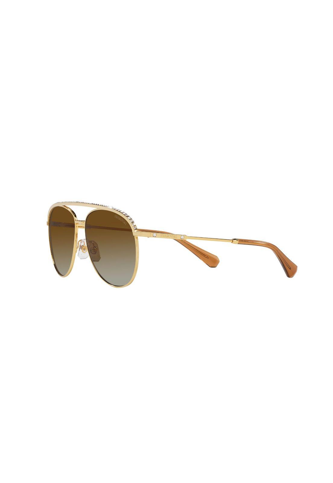 Lentes de Sol Gold Polarizados Swarovski SK70054004T5-2