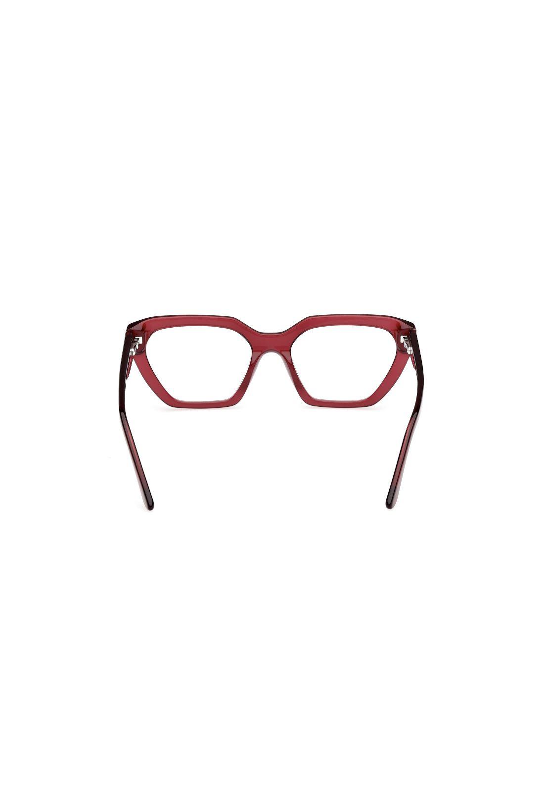 Lentes Ópticos Burdeo Brillante Guess GU50176069-4