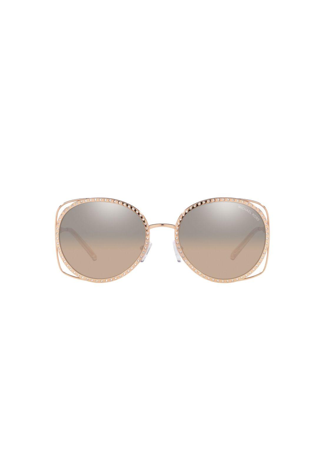 Lentes de Sol Rialto Silver Khaki Gold Mirror Michael Kors-0