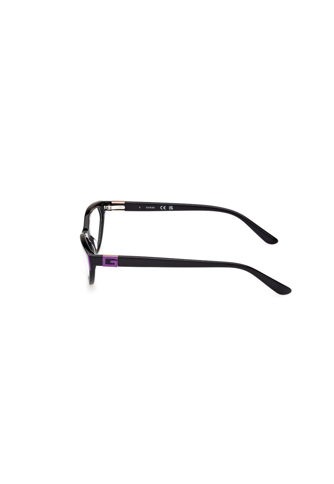 Lentes Ópticos Negro Brillante Guess GU50146001-2