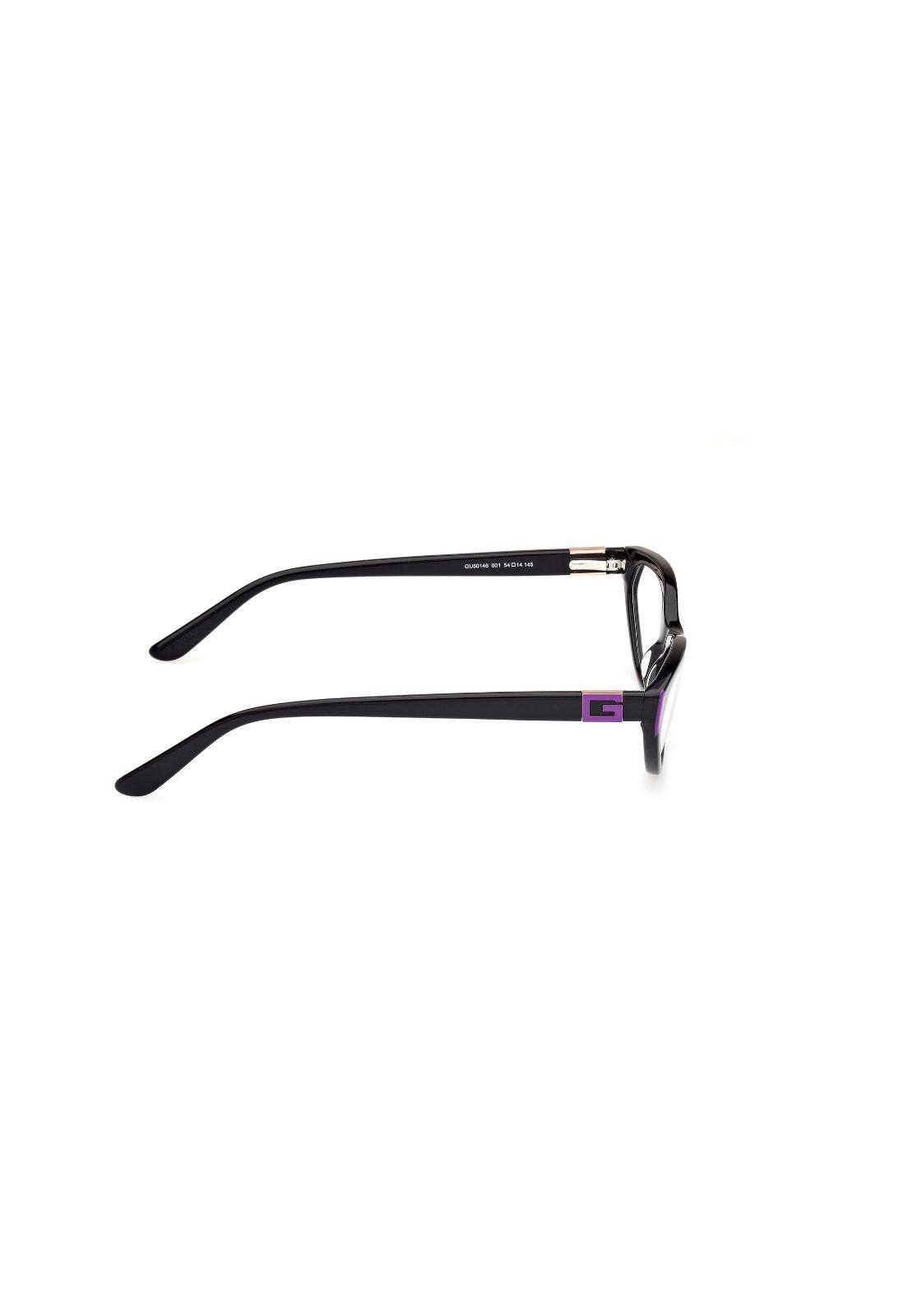 Lentes Ópticos Negro Brillante Guess GU50146001-6