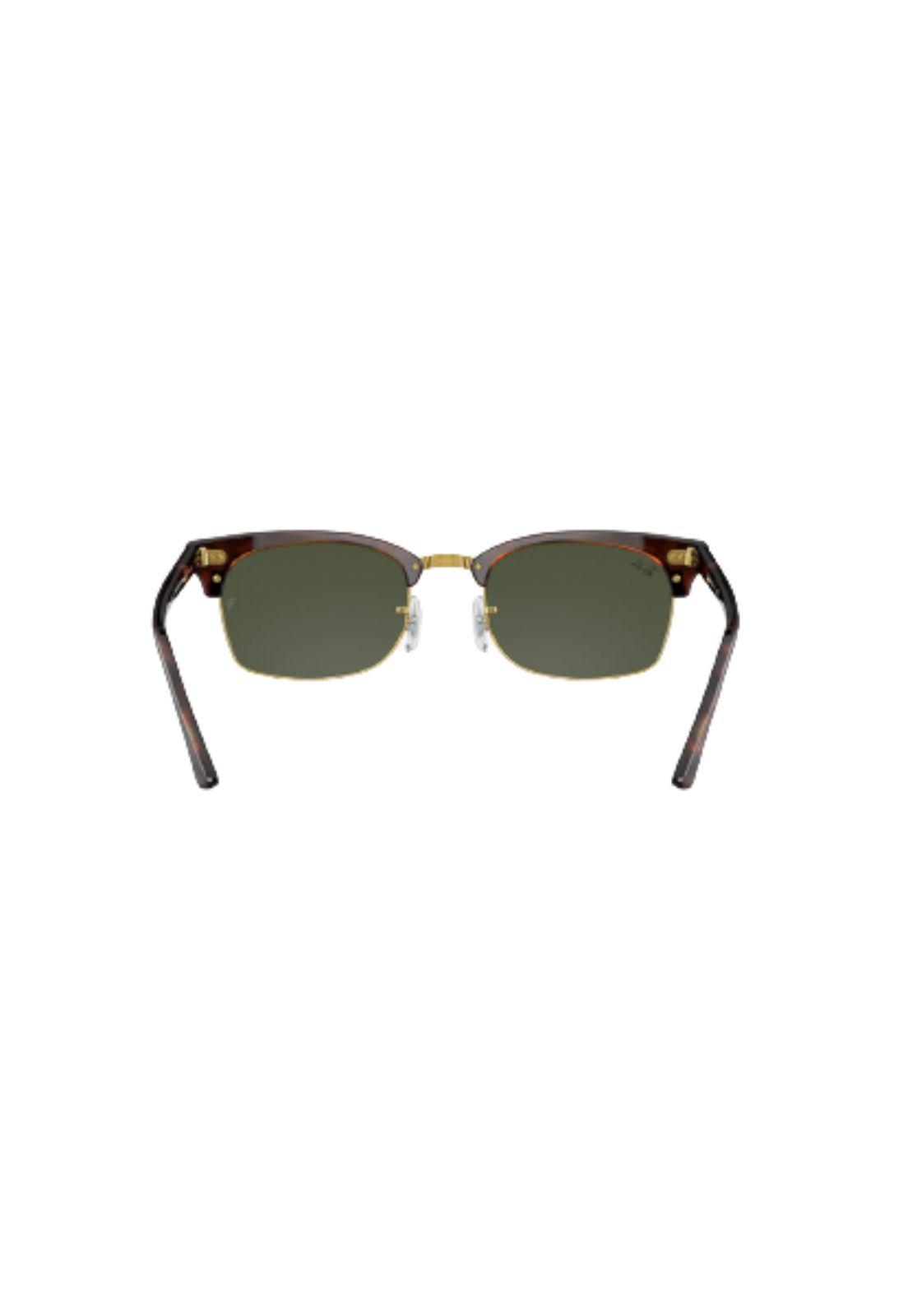Lentes de Sol Clubmaster Square Gold Ray-Ban RB3916130431-3