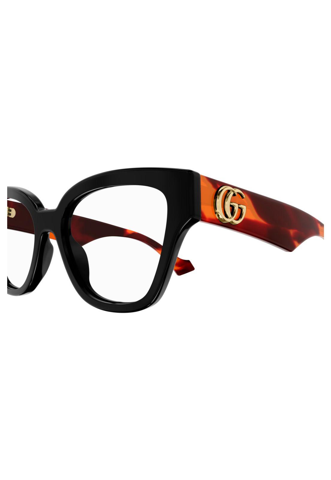 Lentes Ópticos Negro Gucci GG1424O007-2