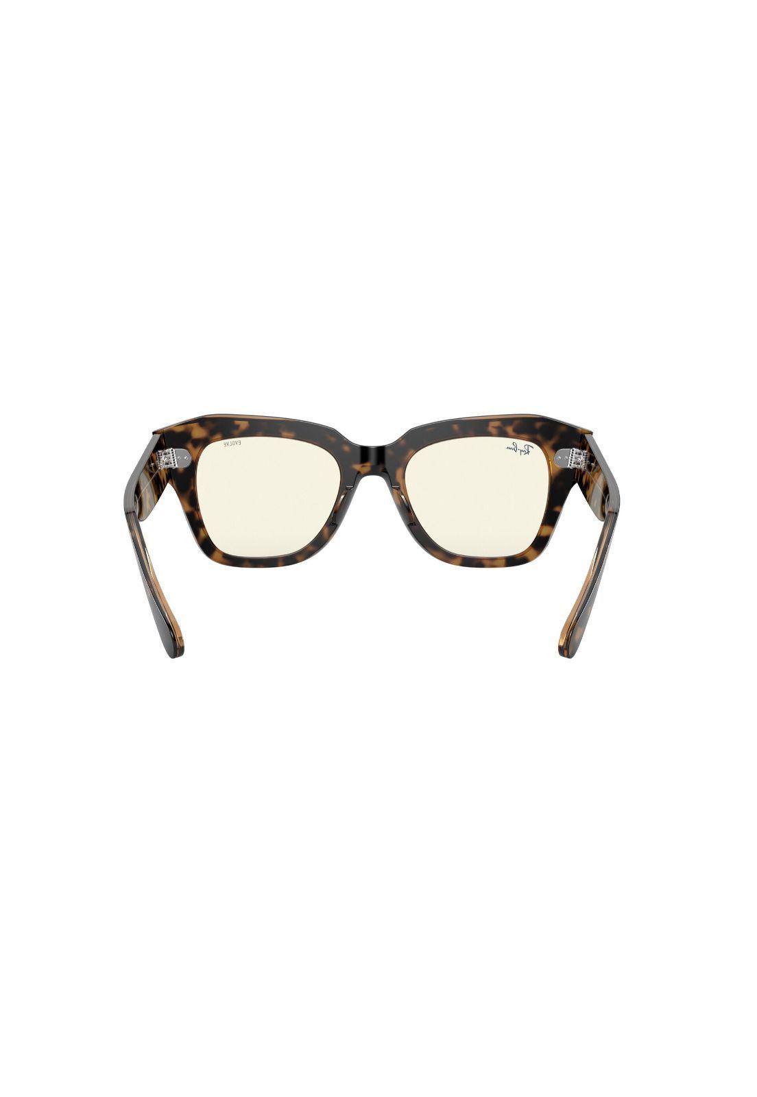 Lentes de Sol State Street Havana Fotocromático Ray-Ban RB21861292BL49-6
