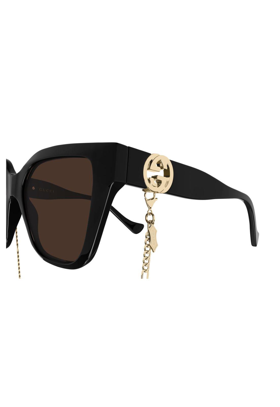 Lentes de Sol Matte Black Gucci GG1023S005-2