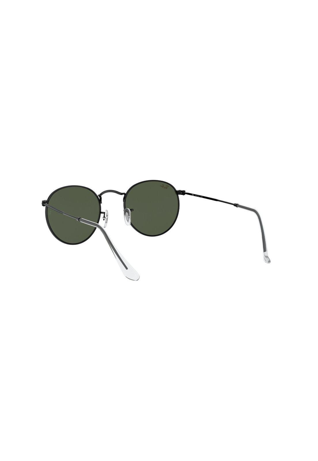 Lentes de Sol Round Metal Negro Ray-Ban RB344791993147-5