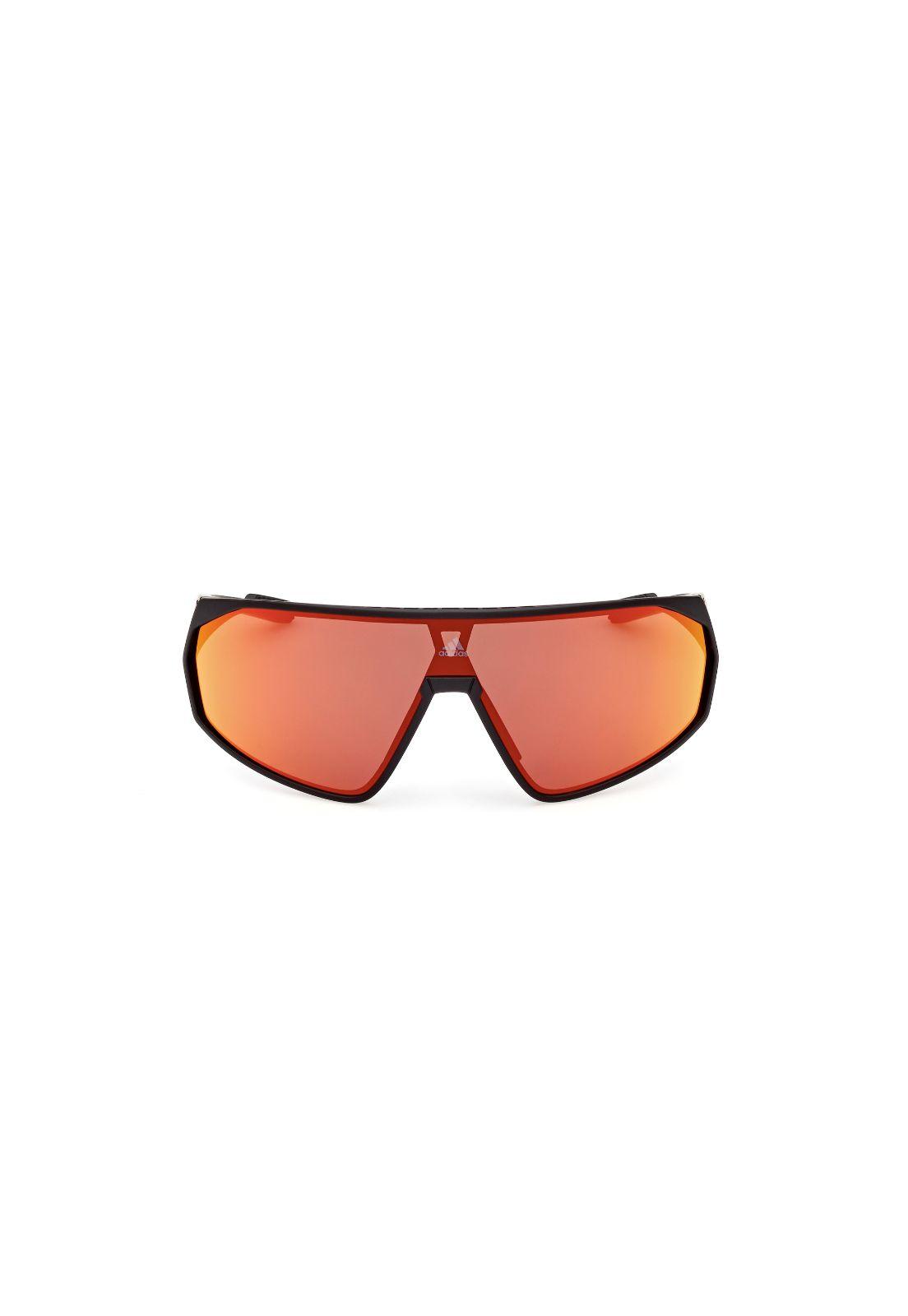 Lentes de Sol Matte Black Espejados Adidas Sport SP00740002L-0
