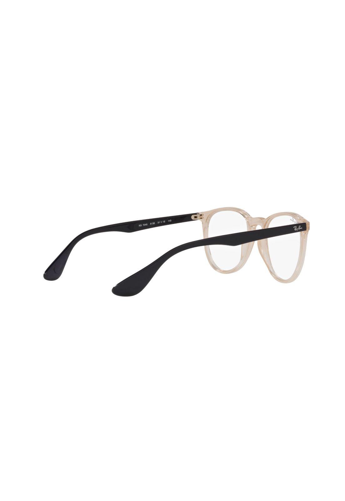 Lentes Ópticos Erika Transparent Brown Ray-Ban RX70468138-8