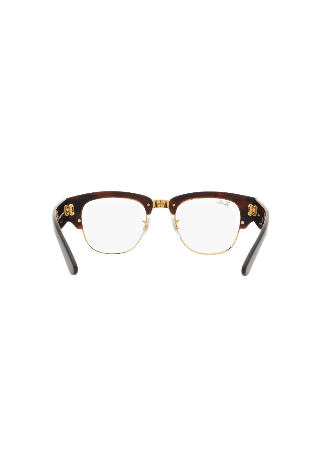 Lentes Ópticos Mega Clubmaster Mock Tortoise Ray-Ban Optical-6
