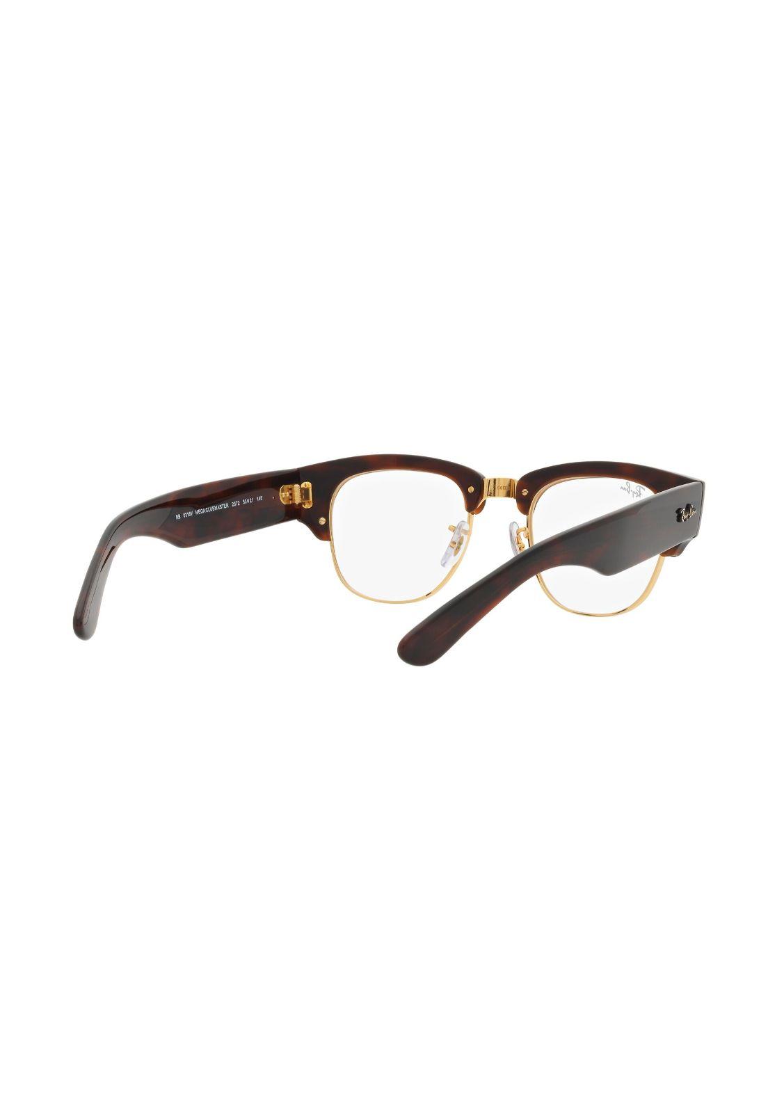 Lentes Ópticos Mega Clubmaster Mock Tortoise Ray-Ban Optical-7