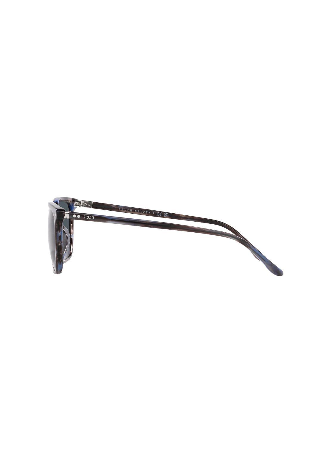 Lentes de Sol Shiny Striped Havana Polo Ralph Lauren-3