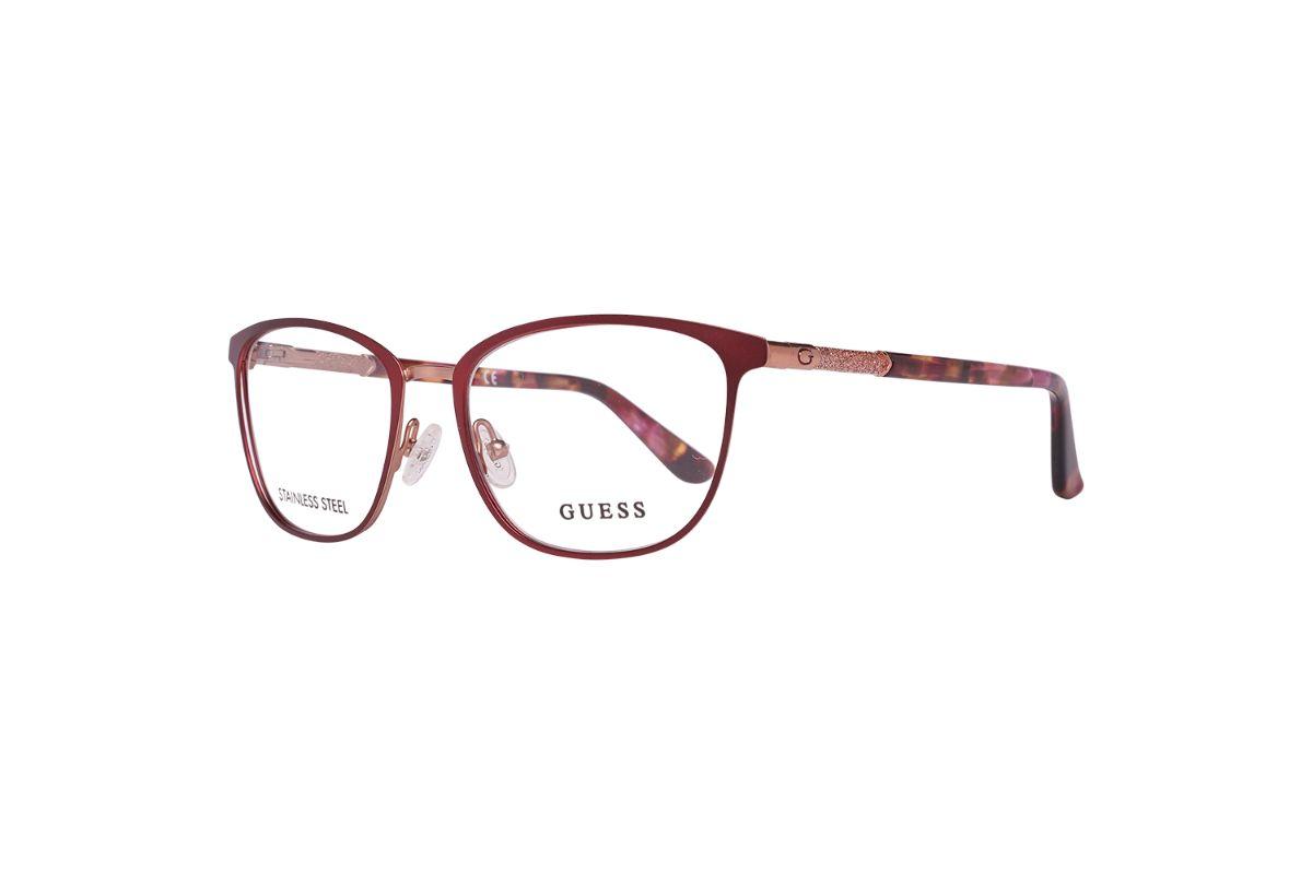 Lentes Ópticos Burgundy Havana Guess GU2659070-1