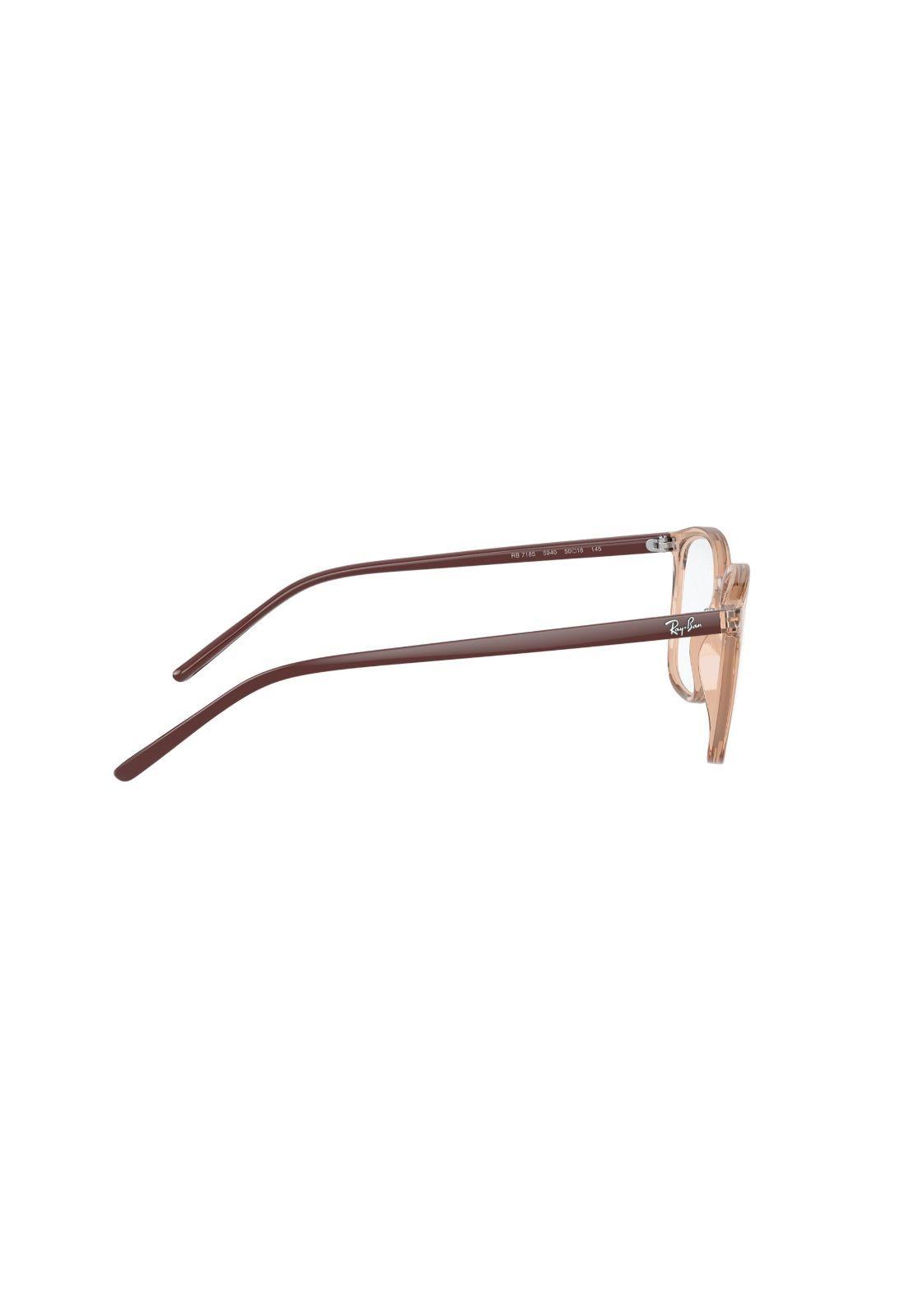 Lentes Ópticos Light Marron Ray-Ban RX7185594050-9