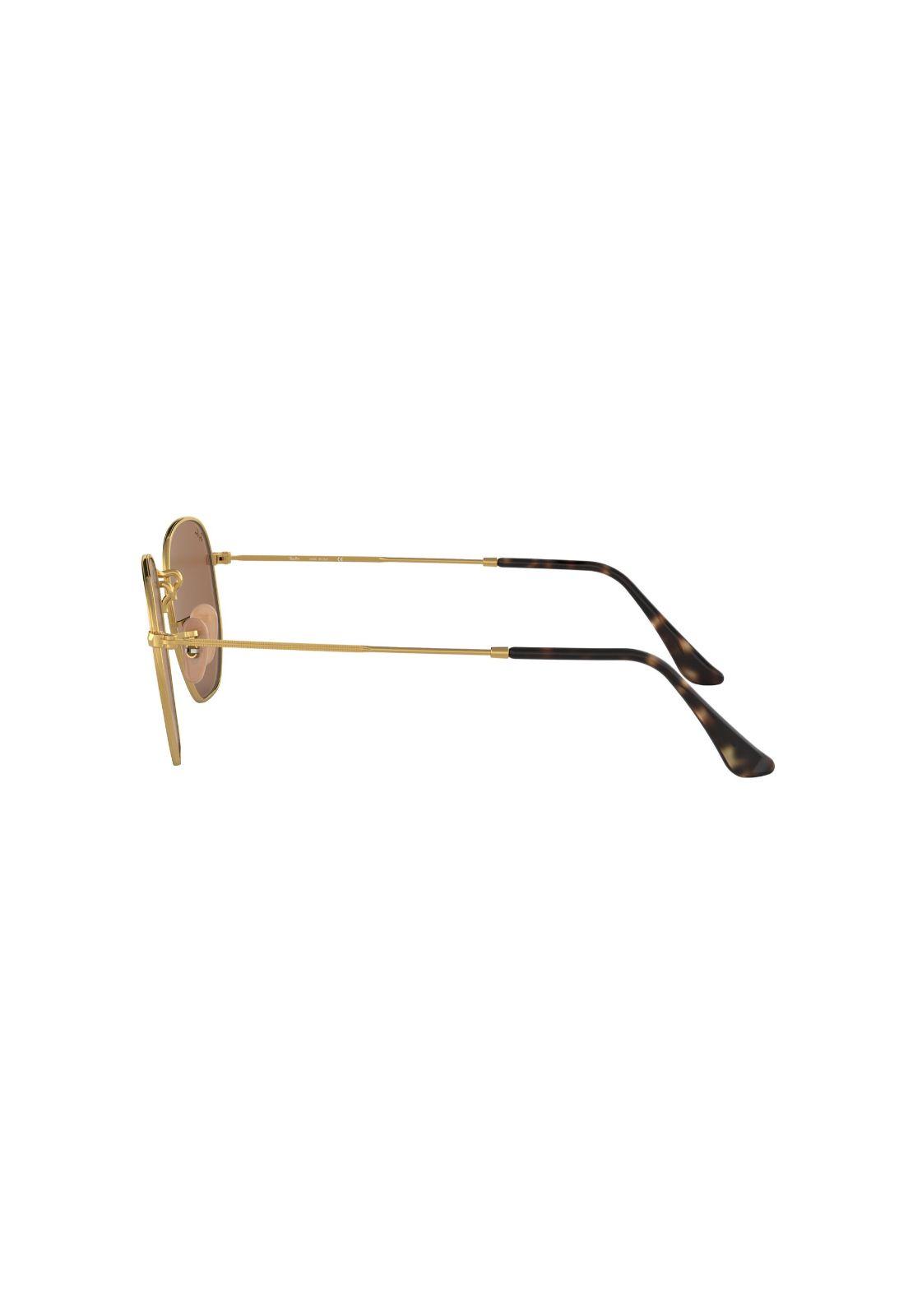 Lentes de Sol Hexagonal Marrón Ray-Ban RB3548N001Z2-2
