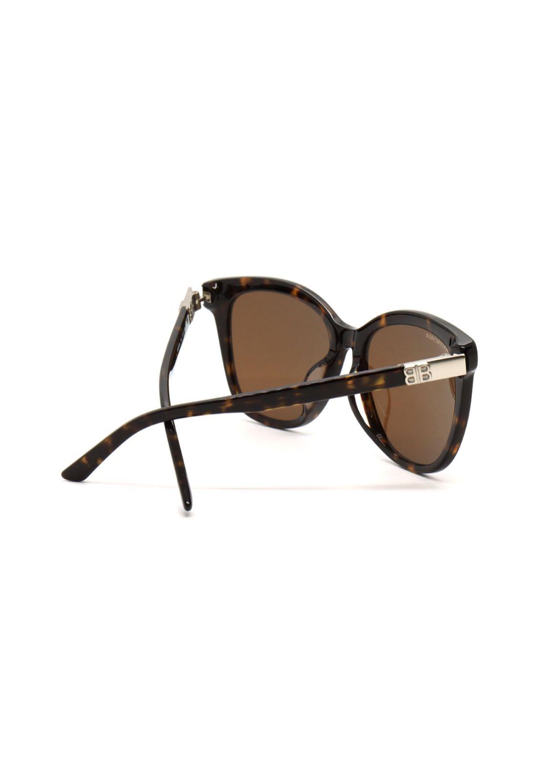 Lentes de Sol Dark Havana Balenciaga BB0183SA002-3