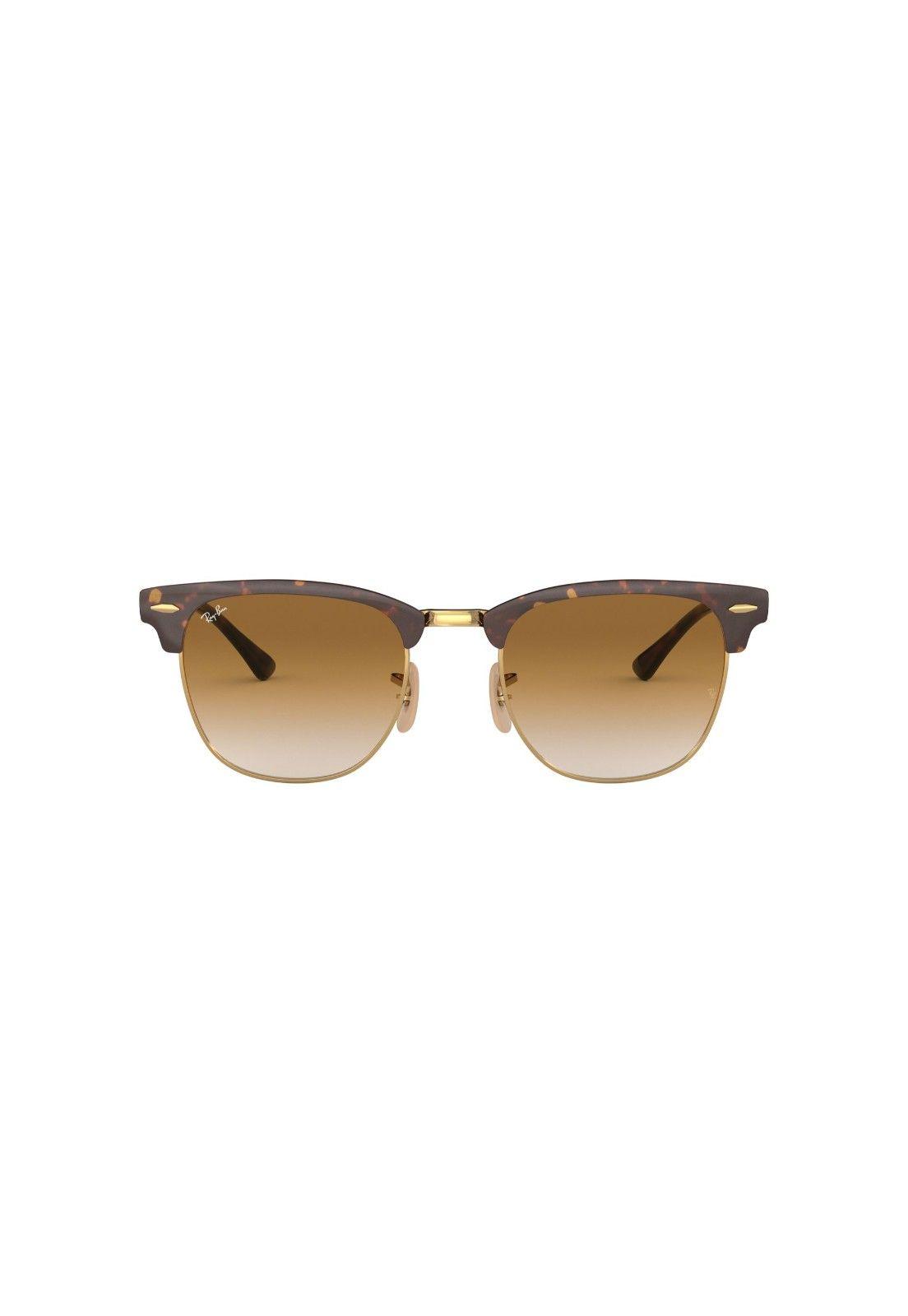Ray-Ban Lentes de Sol Clubmaster Metal RB3716 900851 51-1