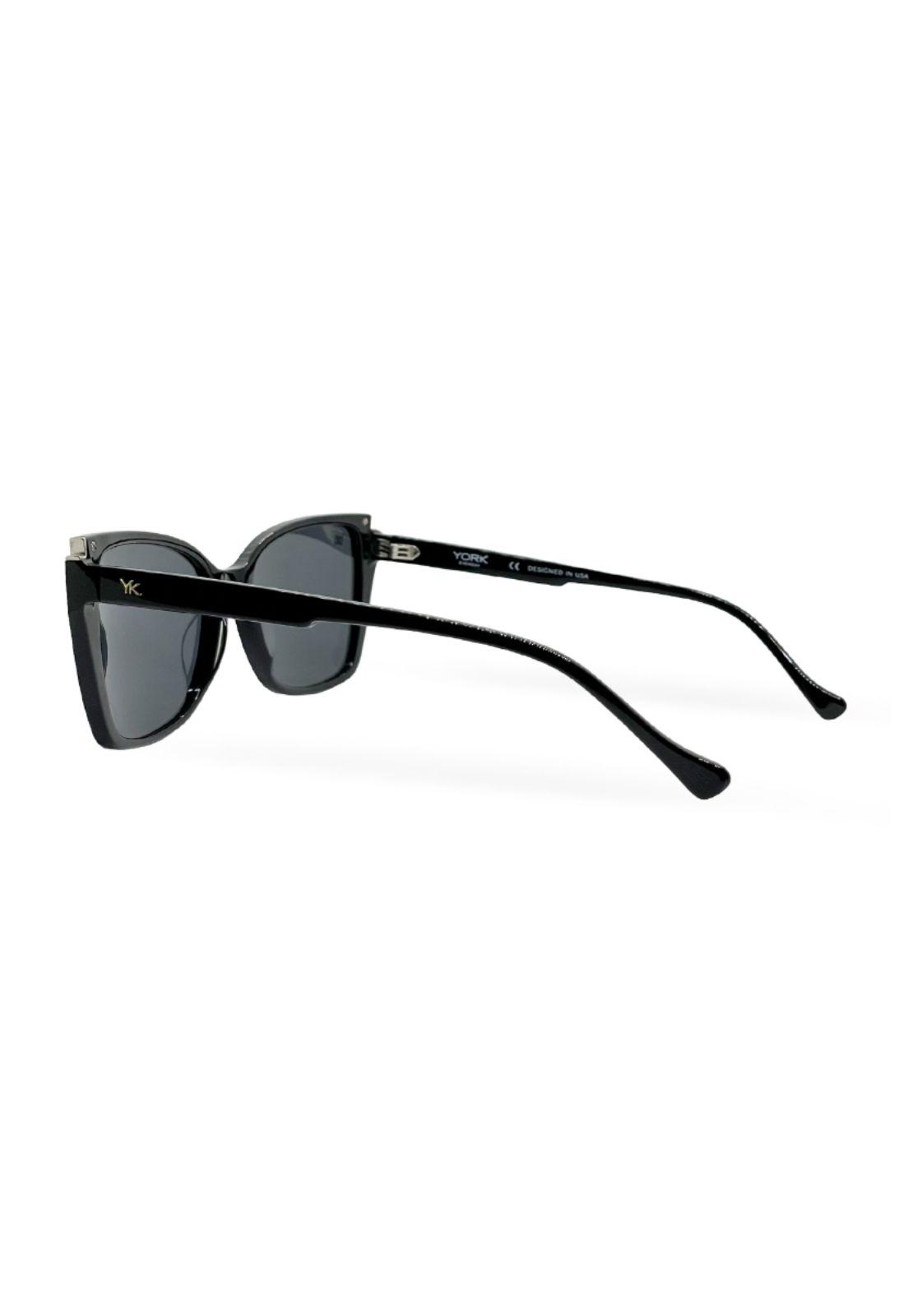 Lentes de Sol Lawrence Negro Polarizados York Eyewear YK1434SC154-2