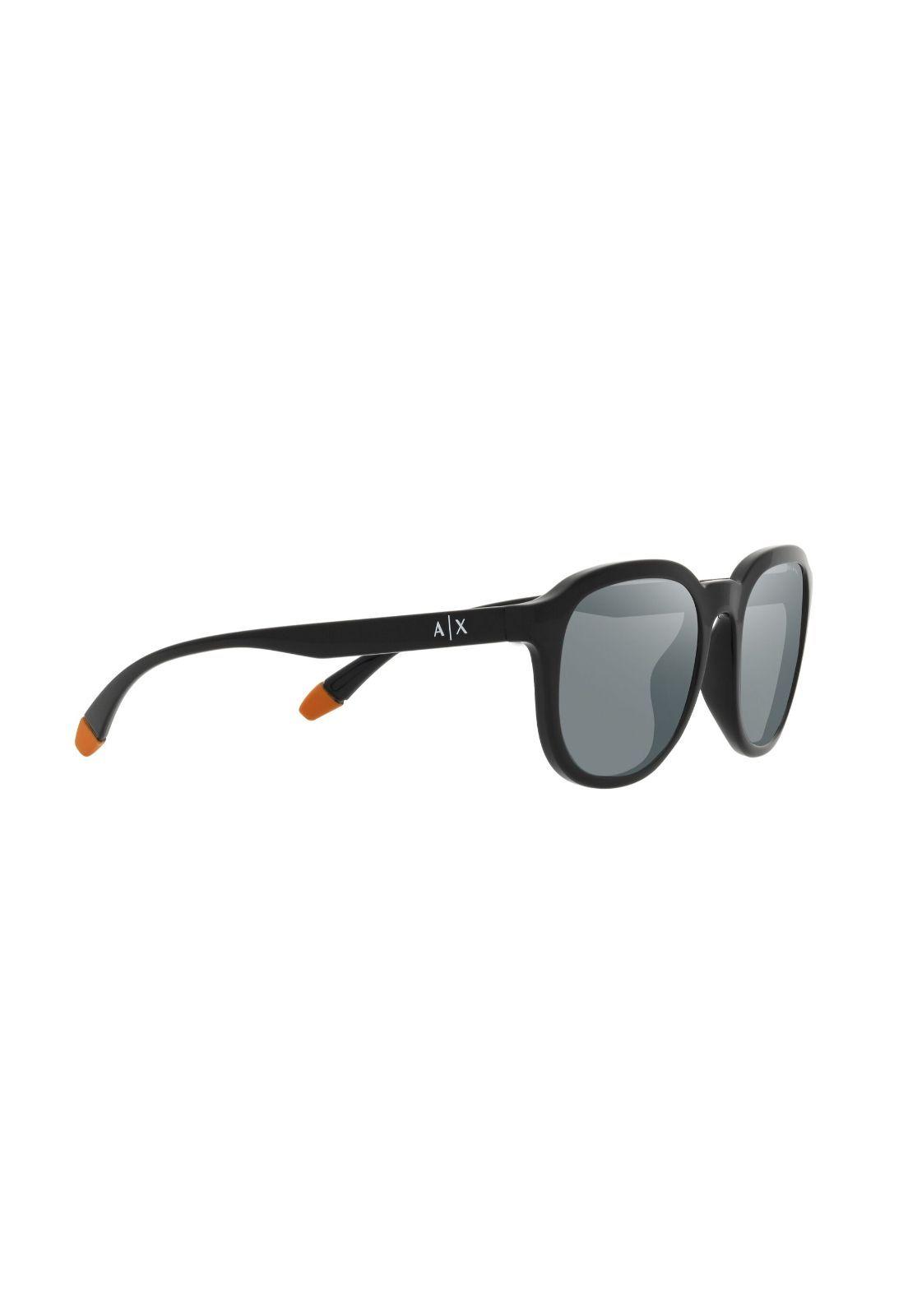 Lentes de Sol Shiny Black Espejados Armani Exchange-11