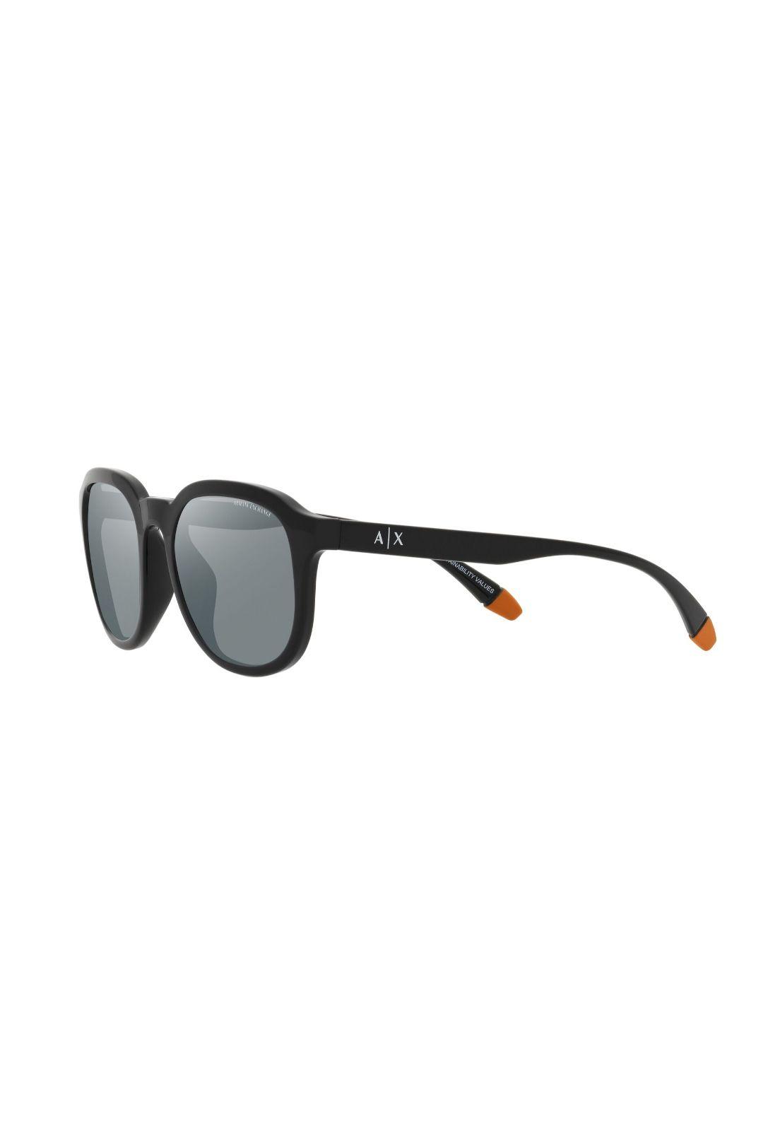 Lentes de Sol Shiny Black Espejados Armani Exchange-2