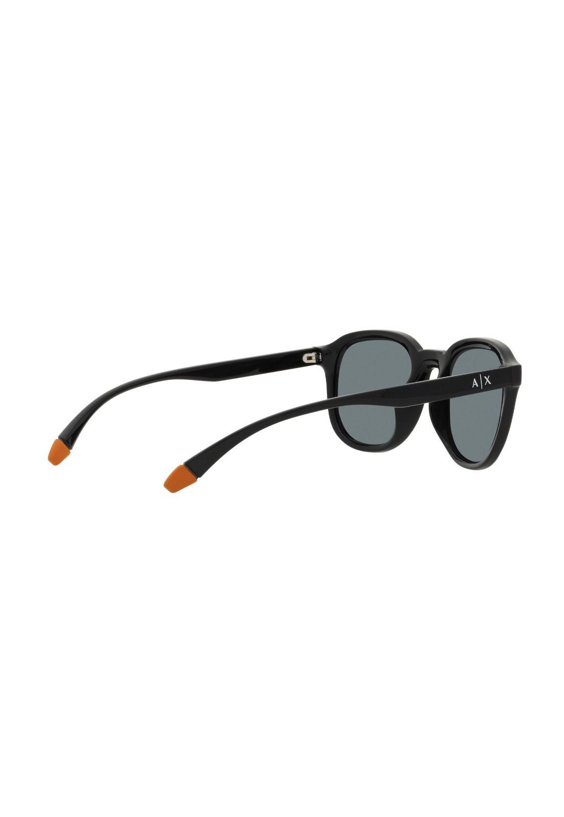 Lentes de Sol Shiny Black Espejados Armani Exchange-8