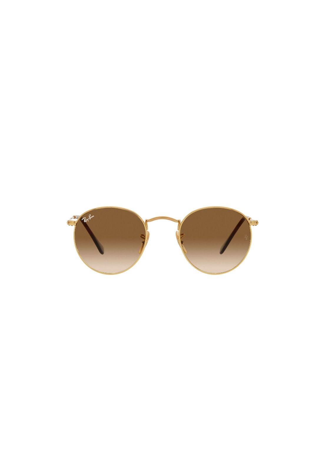 Lentes de Sol Round Metal Gold Ray-Ban RB344700151-0