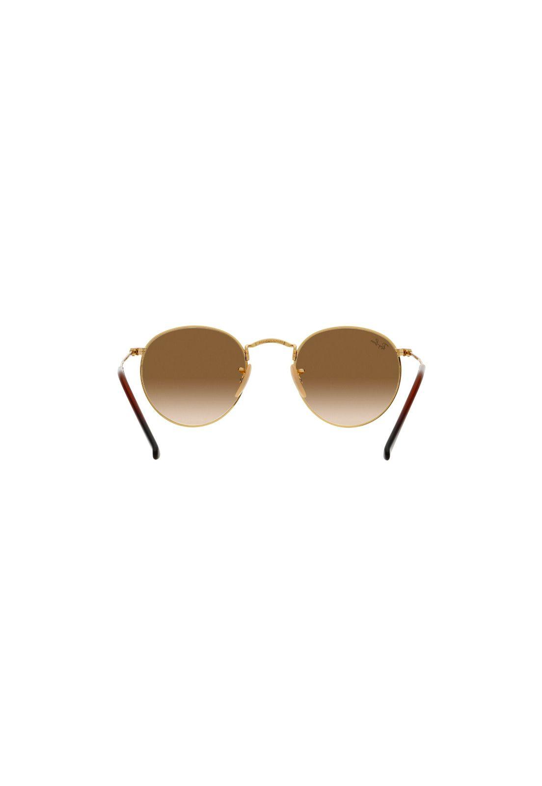 Lentes de Sol Round Metal Gold Ray-Ban RB344700151-6