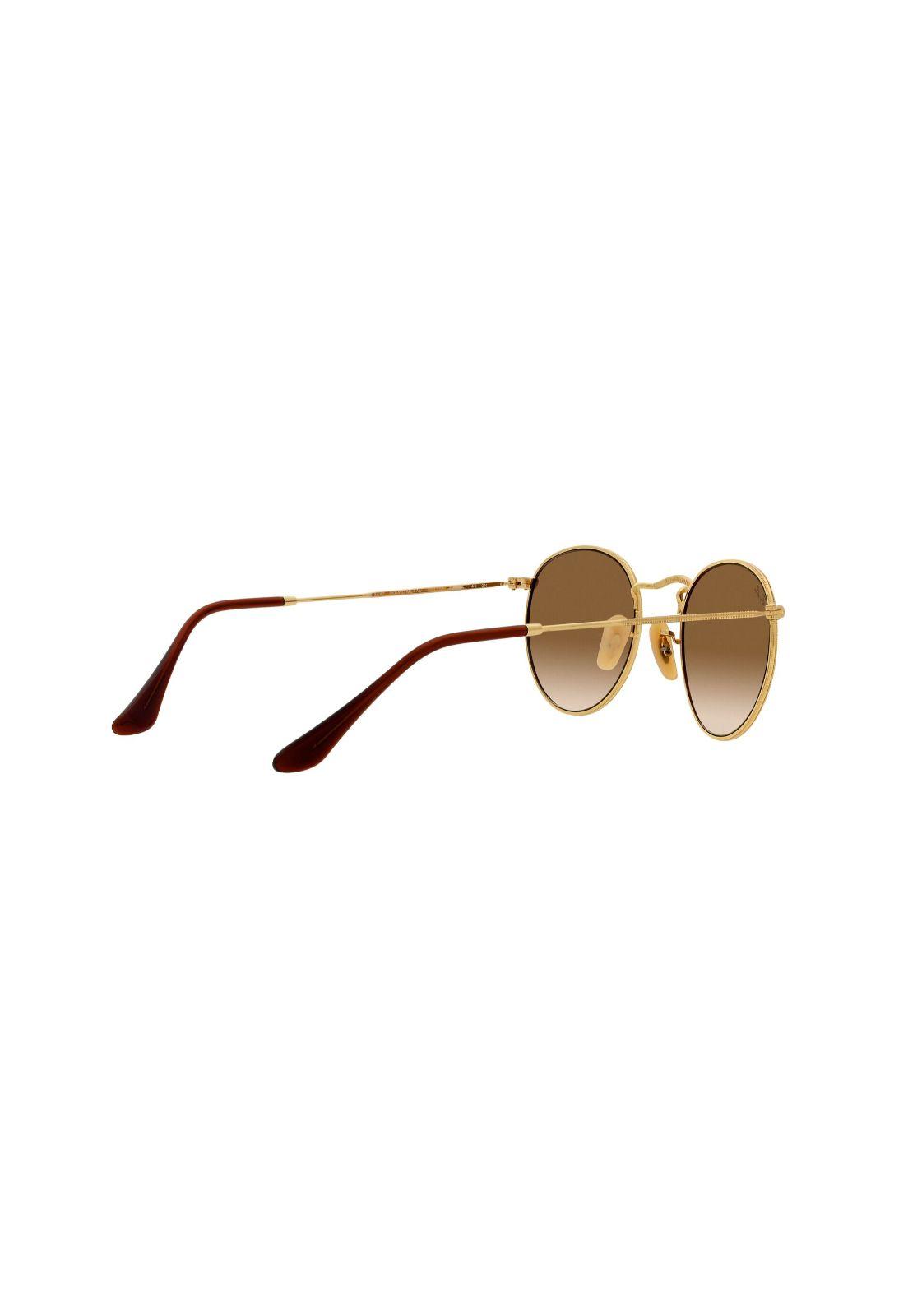 Lentes de Sol Round Metal Gold Ray-Ban RB344700151-8