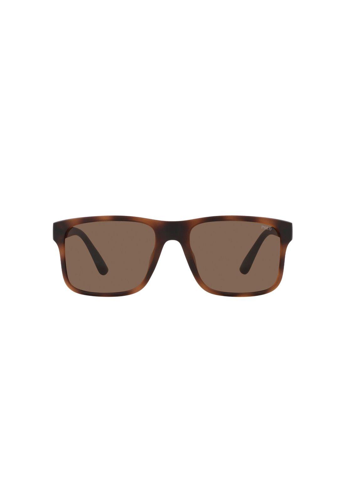 Lentes de Sol Matte Brown Havana Polo Ralph Lauren-0