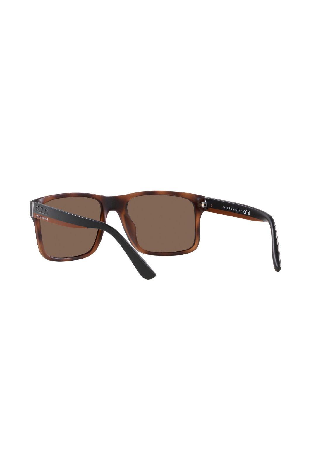 Lentes de Sol Matte Brown Havana Polo Ralph Lauren-5