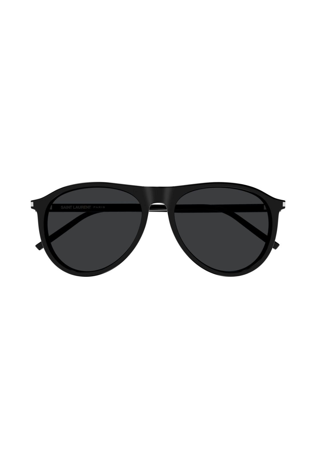 Lentes de Sol Negro Yves Saint Laurent SL667001-1