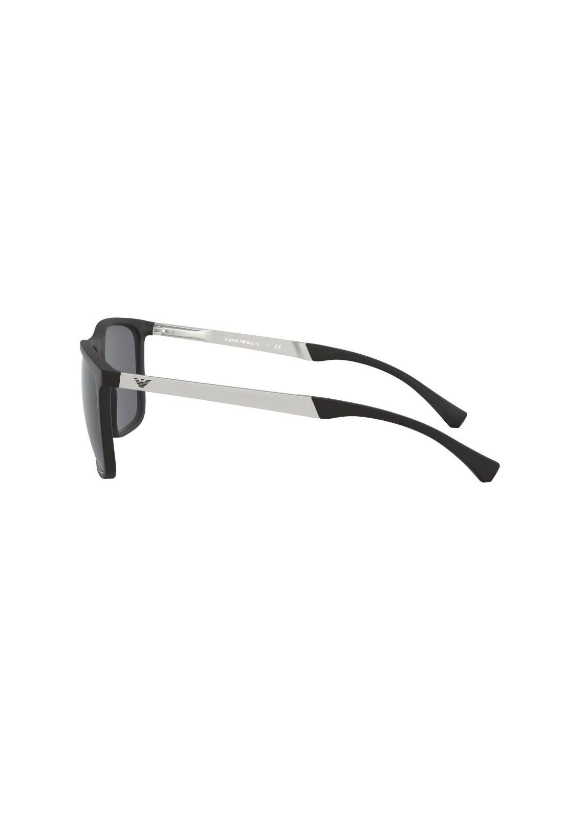 Lentes de Sol Black Matte Emporio Armani EA4150506387-3