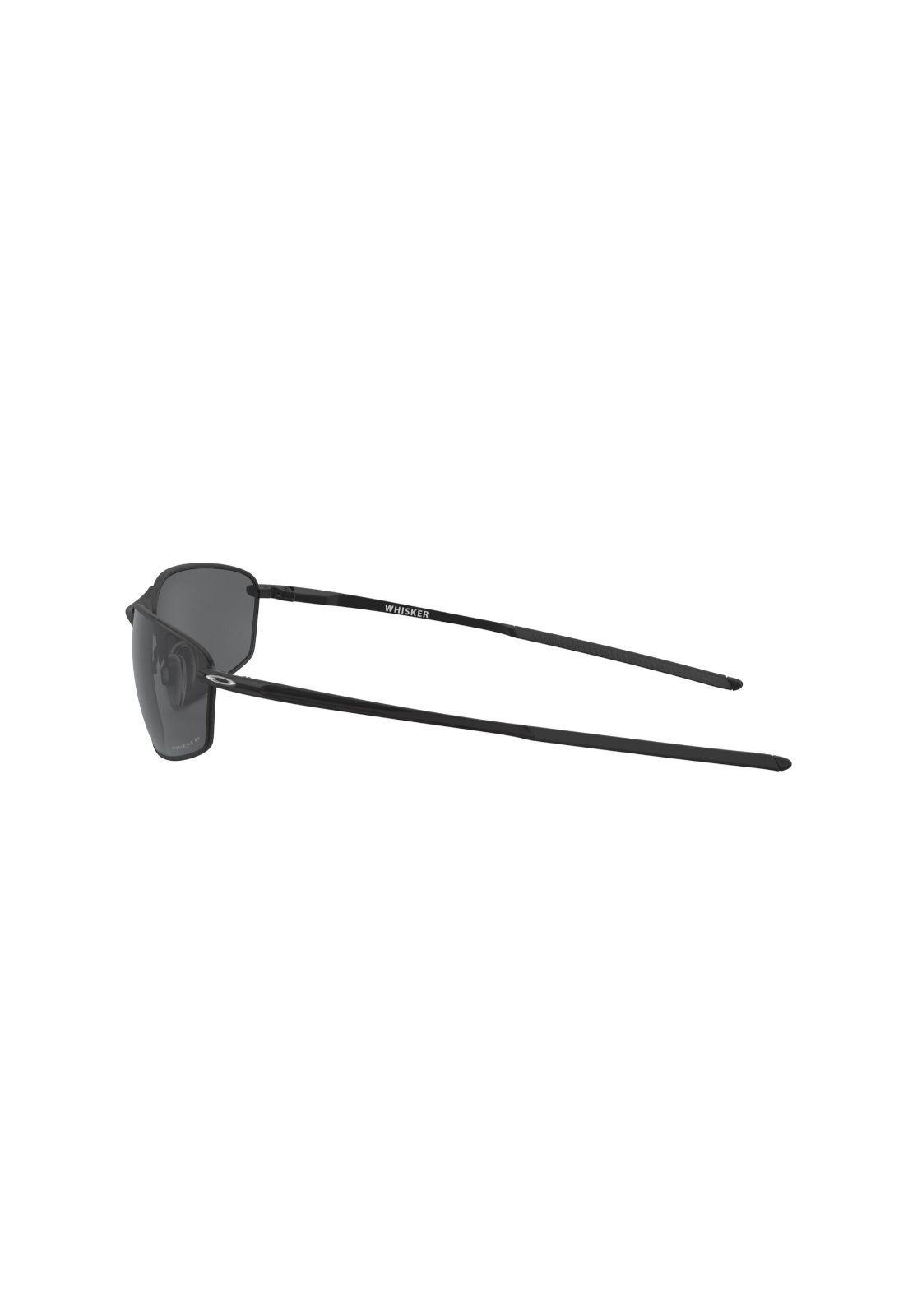 Lentes de Sol Whisker Satin Negro Polarizados Oakley OO414141410360-3