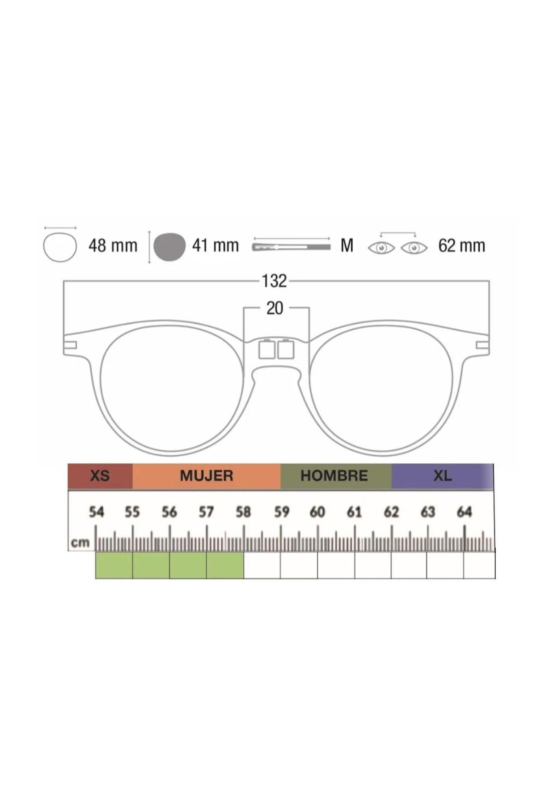 Lente Óptico Soho Negro y Azul Magnético Graduado +2 Slastik-1