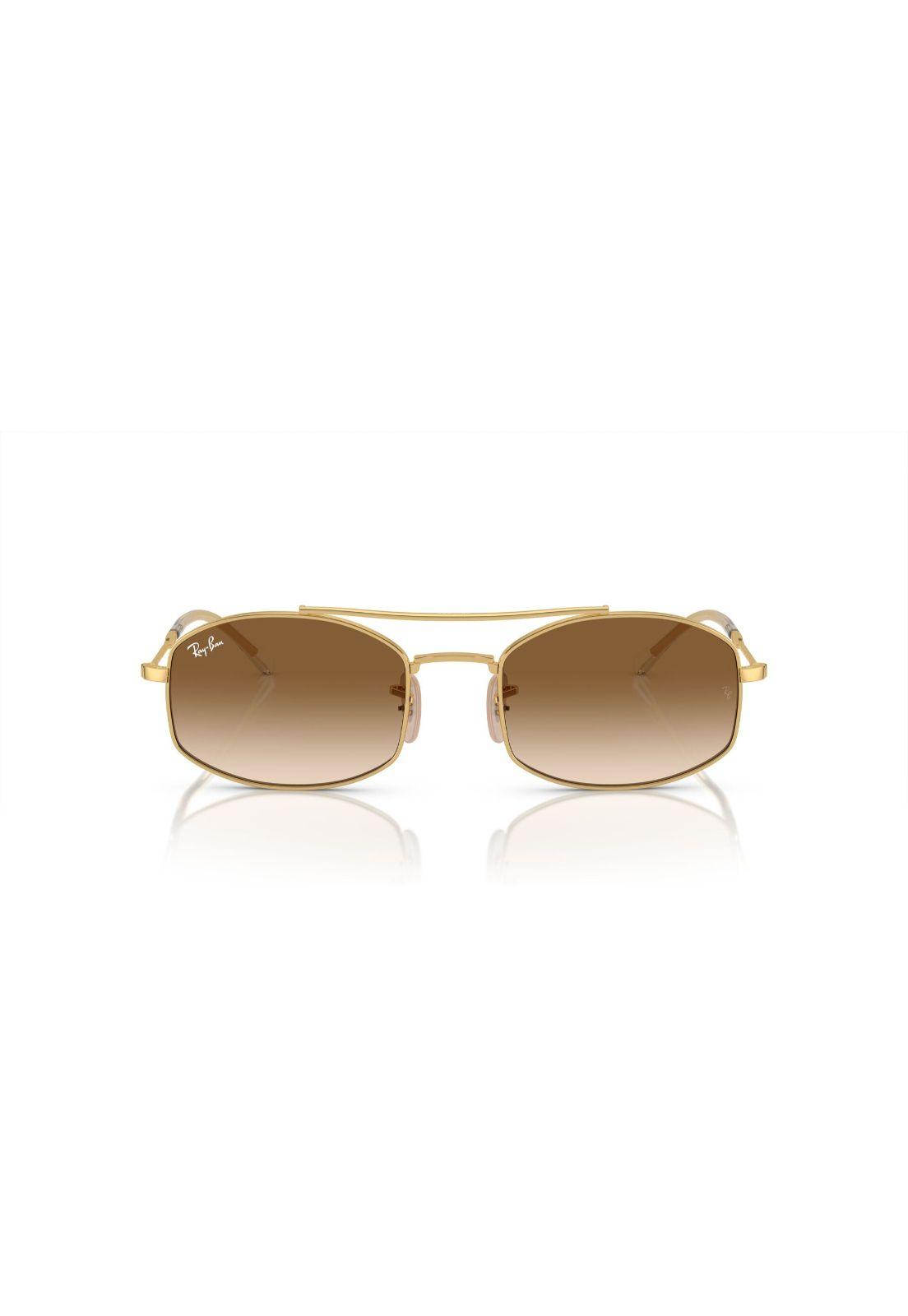 Lentes de Sol Dorado Degradado Ray-Ban RB3719001/51-0