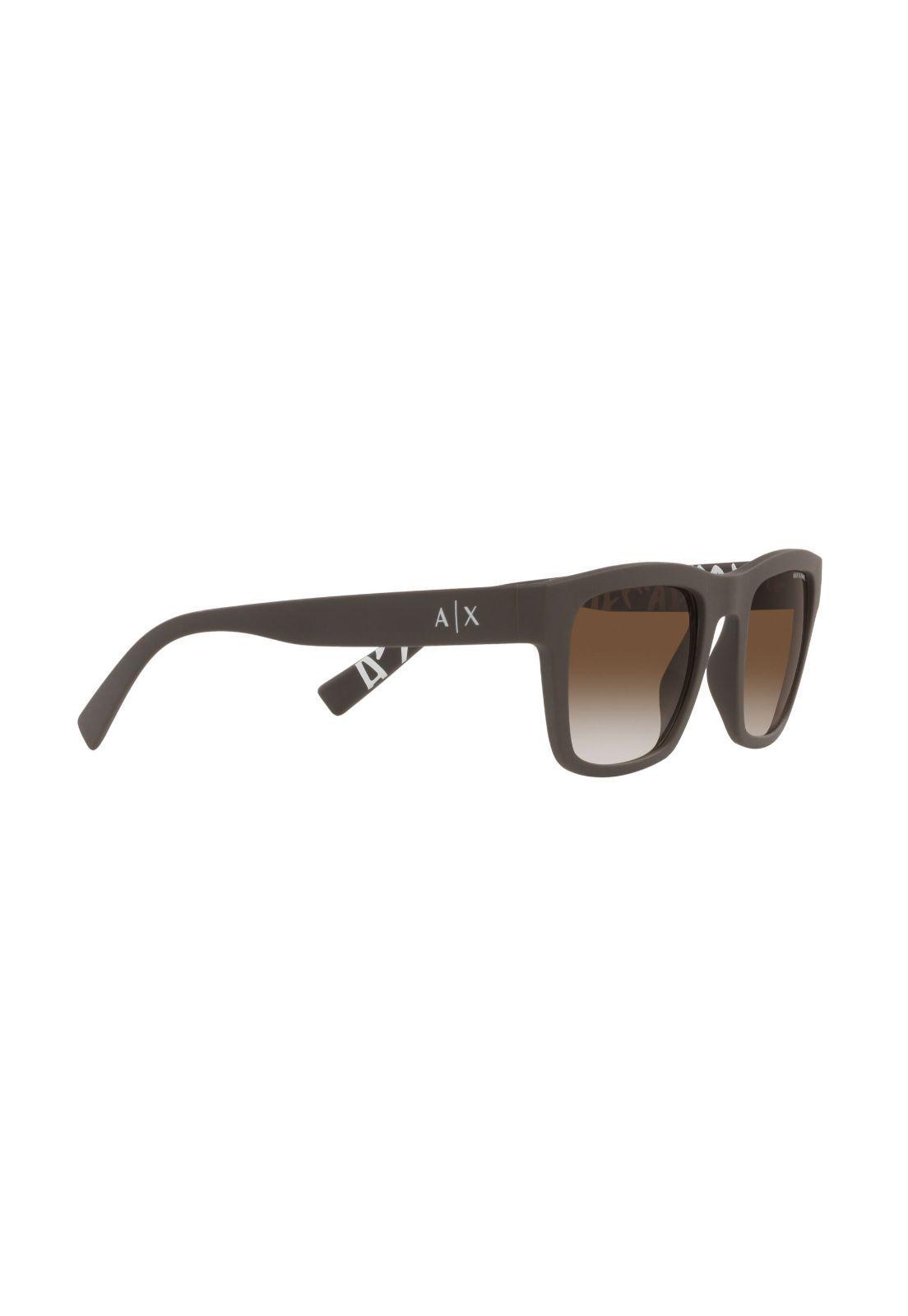 Lentes de Sol Matte Marron Exchange Armani AX4088S80411352-10