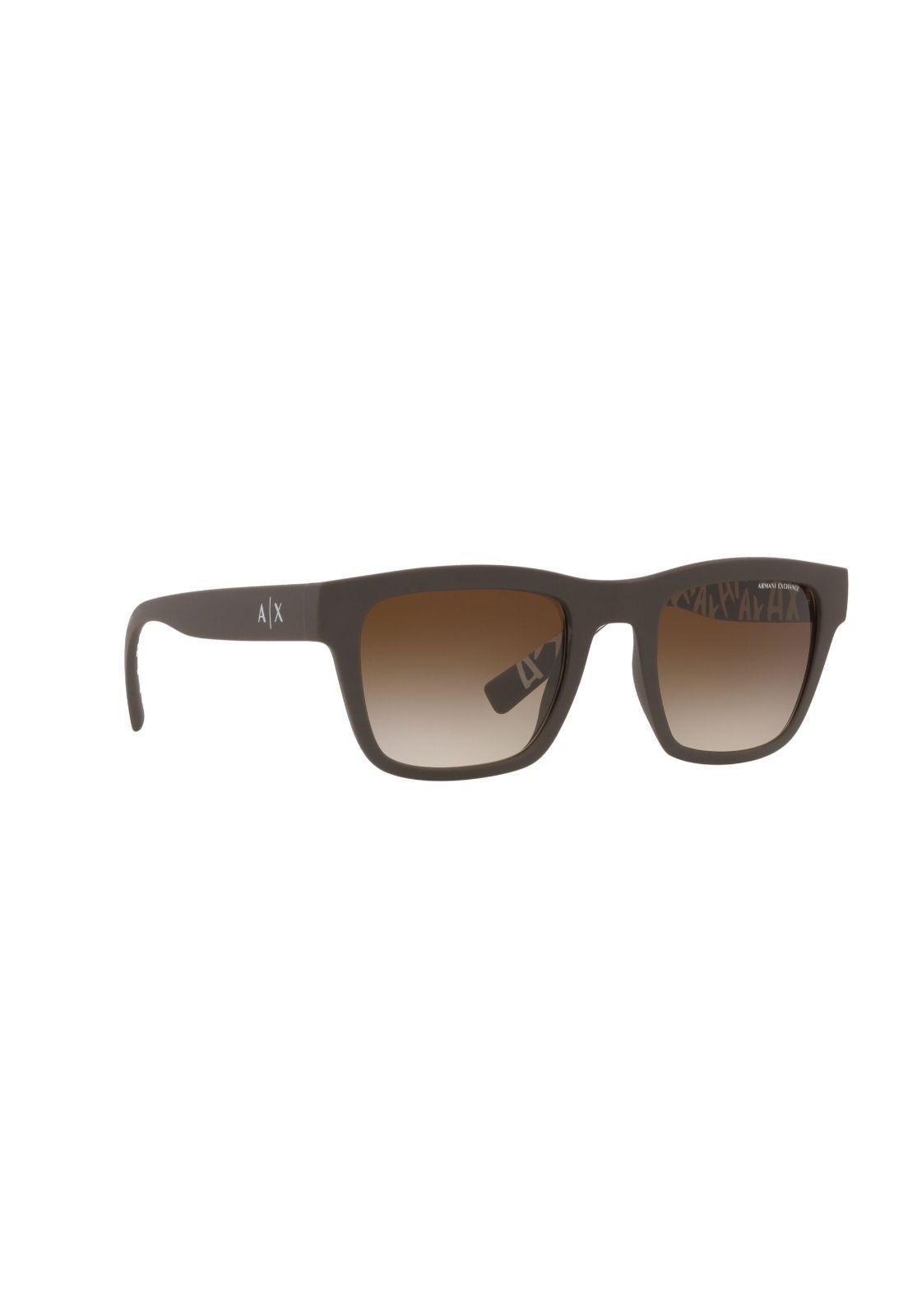 Lentes de Sol Matte Marron Exchange Armani AX4088S80411352-11