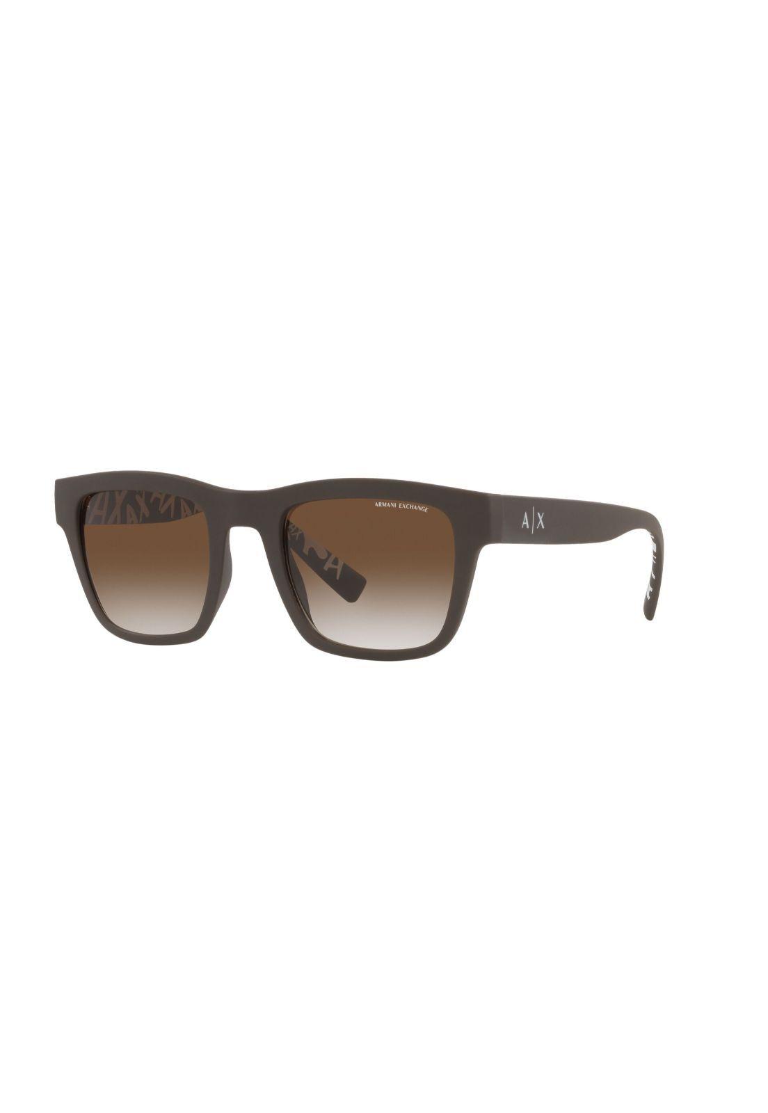 Lentes de Sol Matte Marron Exchange Armani AX4088S80411352-0