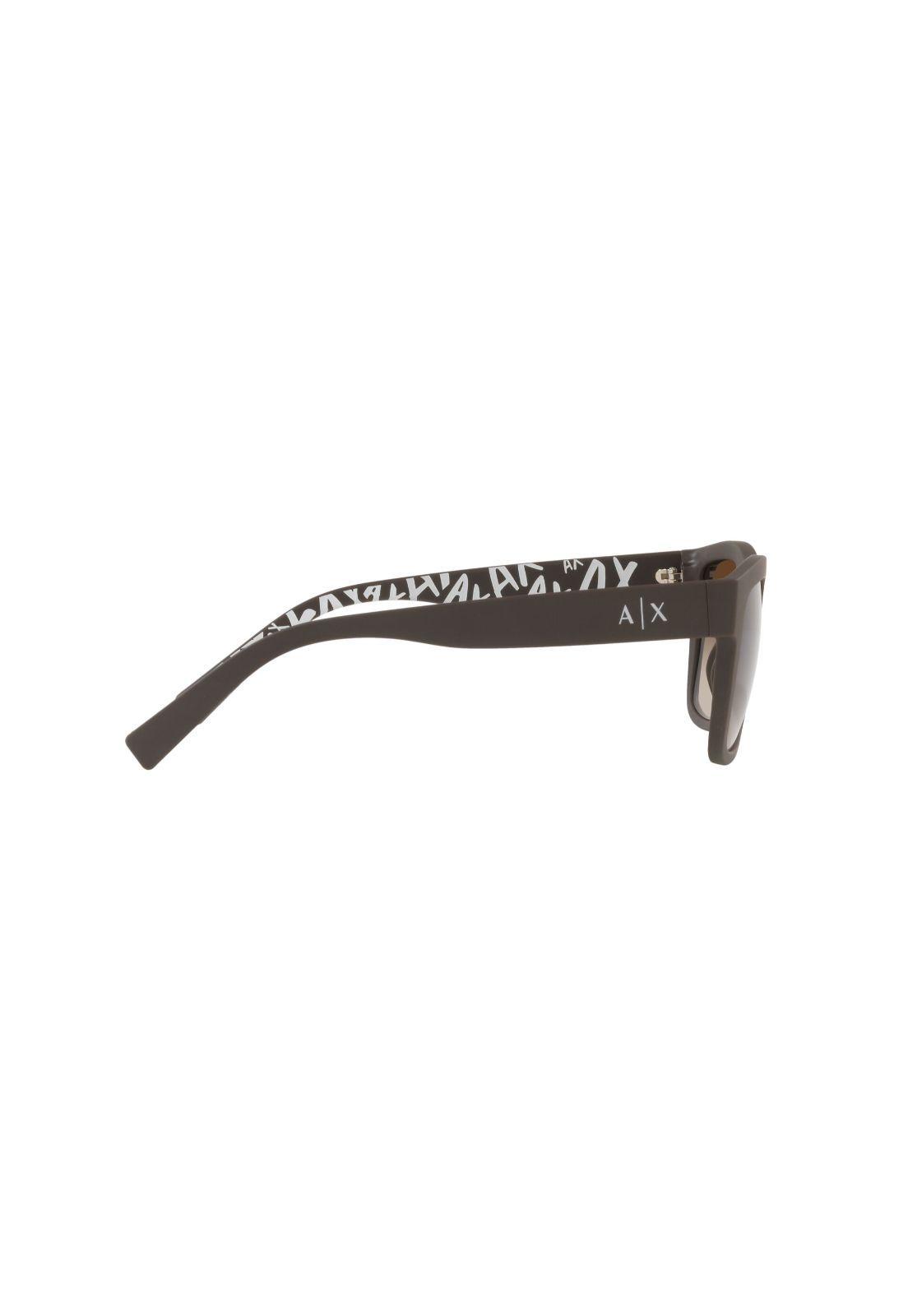 Lentes de Sol Matte Marron Exchange Armani AX4088S80411352-9