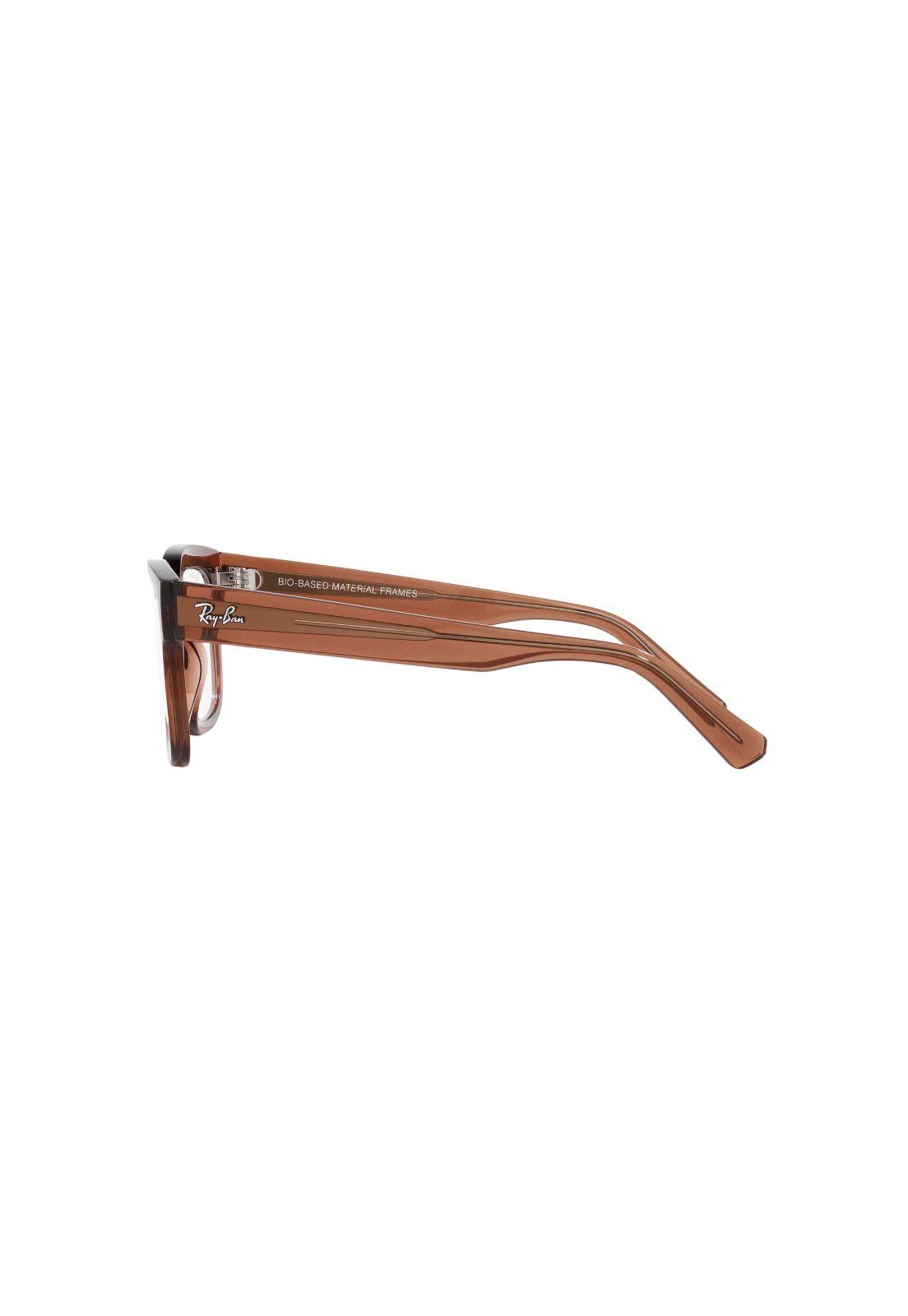 Lentes Ópticos Chad Transparent Brown Ray-Ban Optical-3