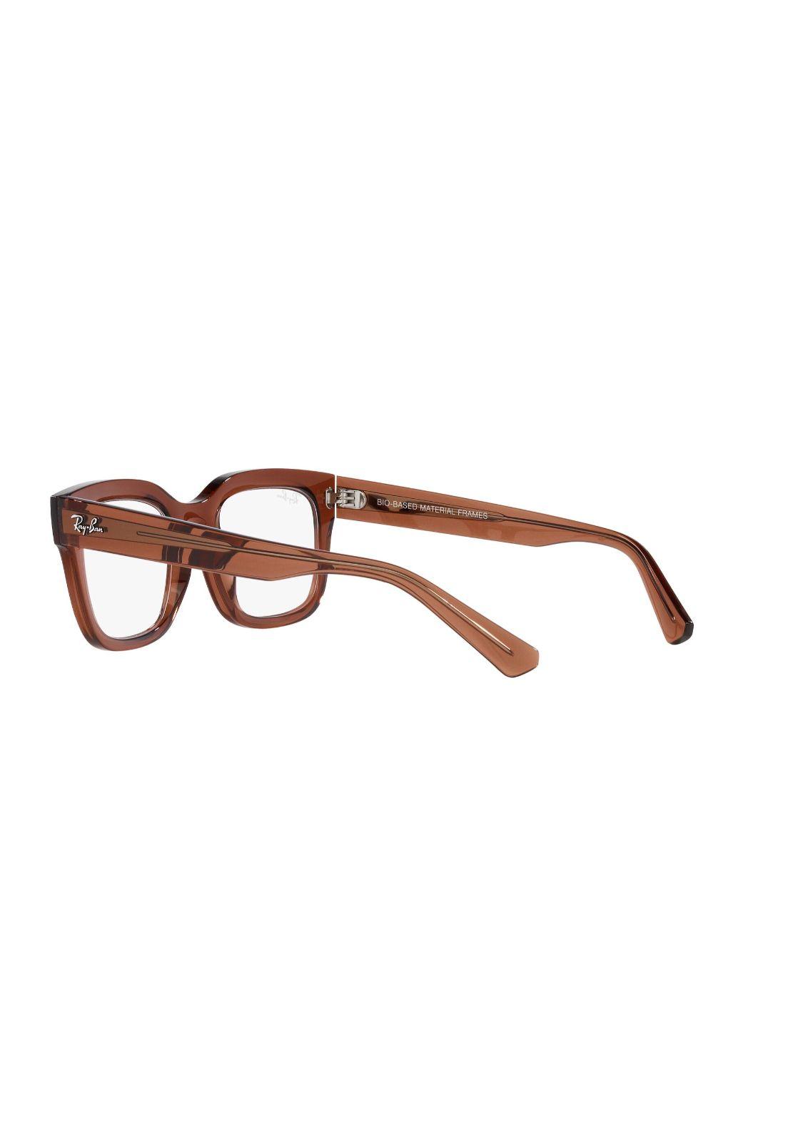 Lentes Ópticos Chad Transparent Brown Ray-Ban Optical-4
